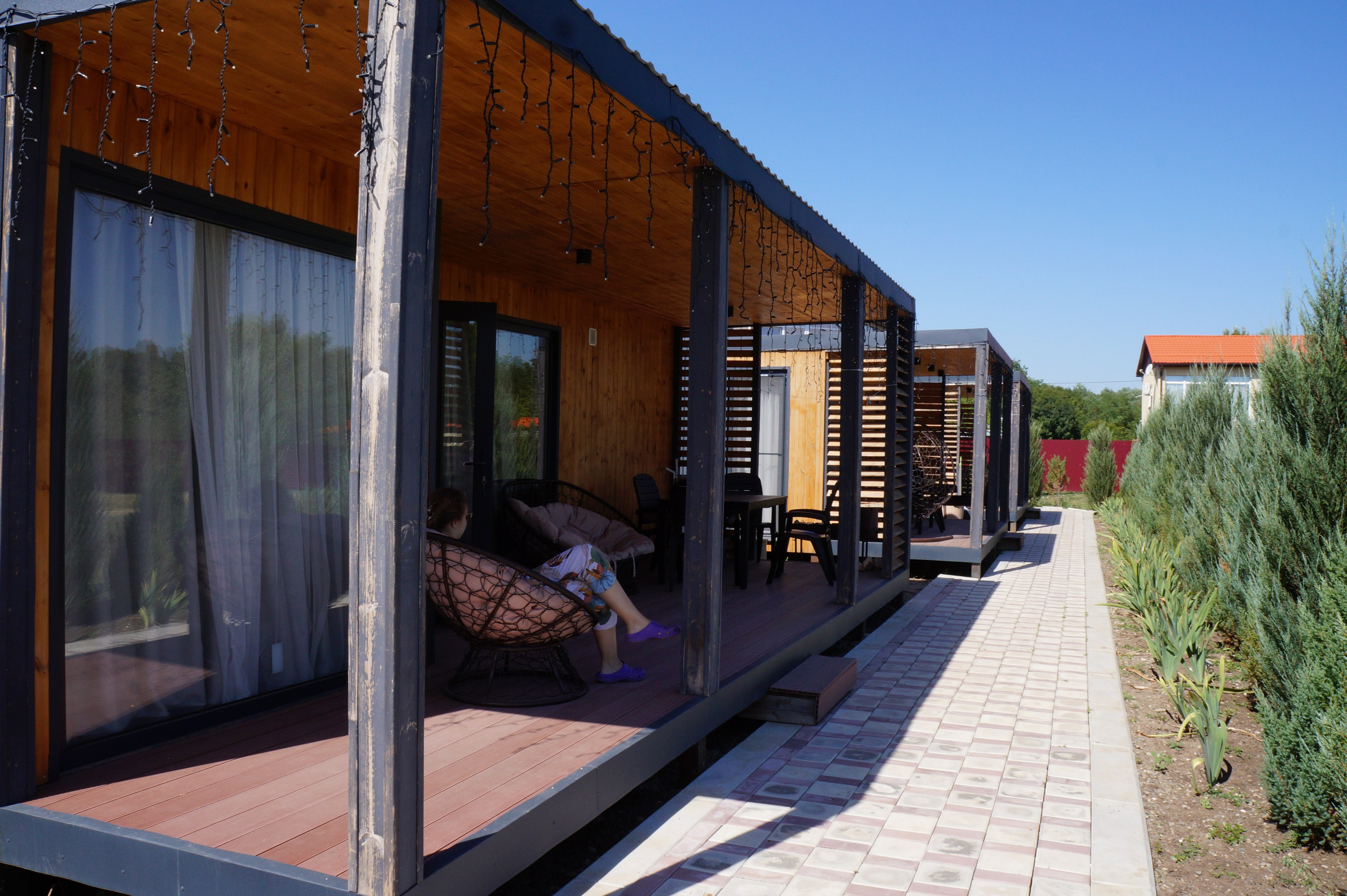 Домики на термальных источниках