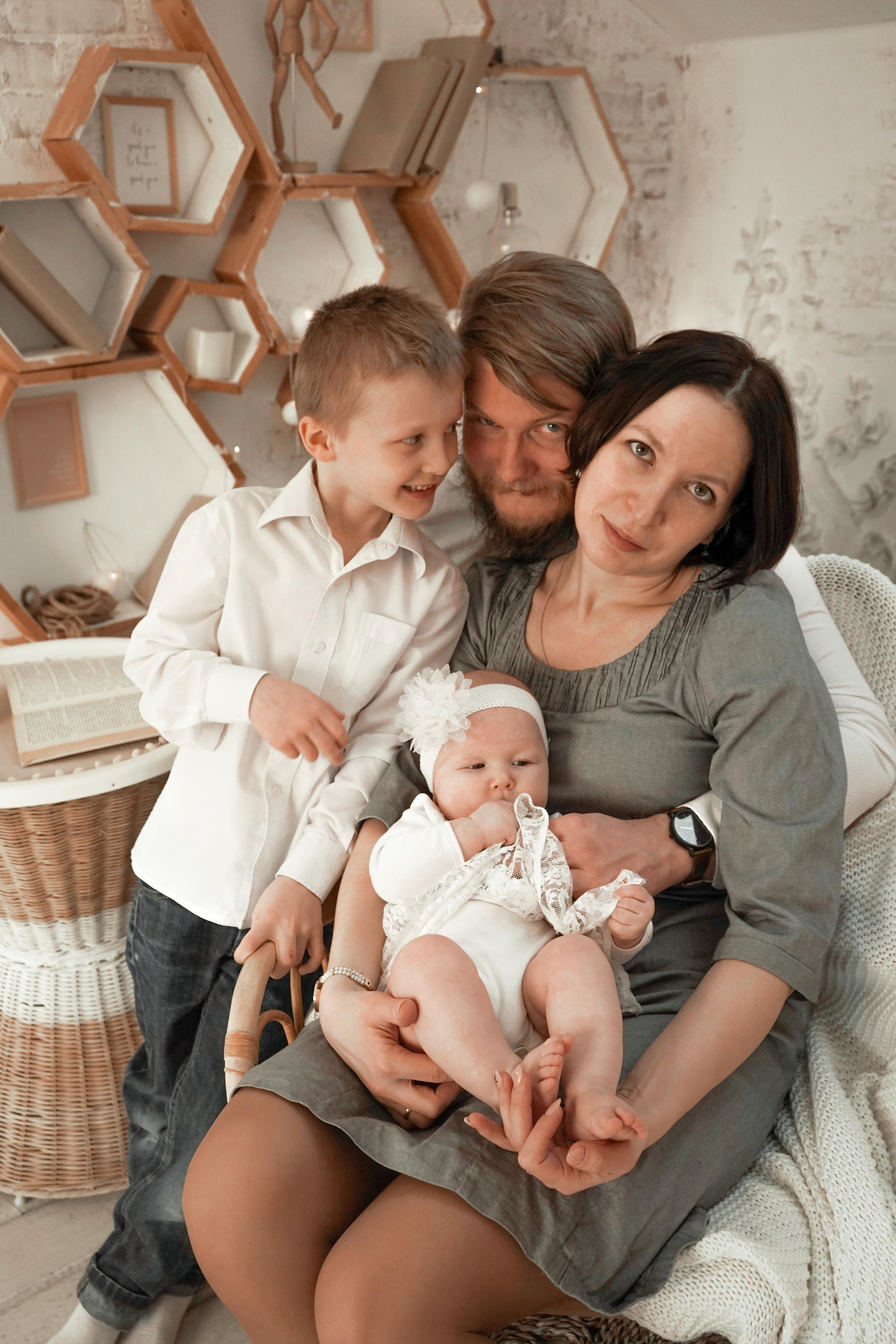 В студии. Семейный и детский фотограф в Нижнем Новгороде Мила Балаева