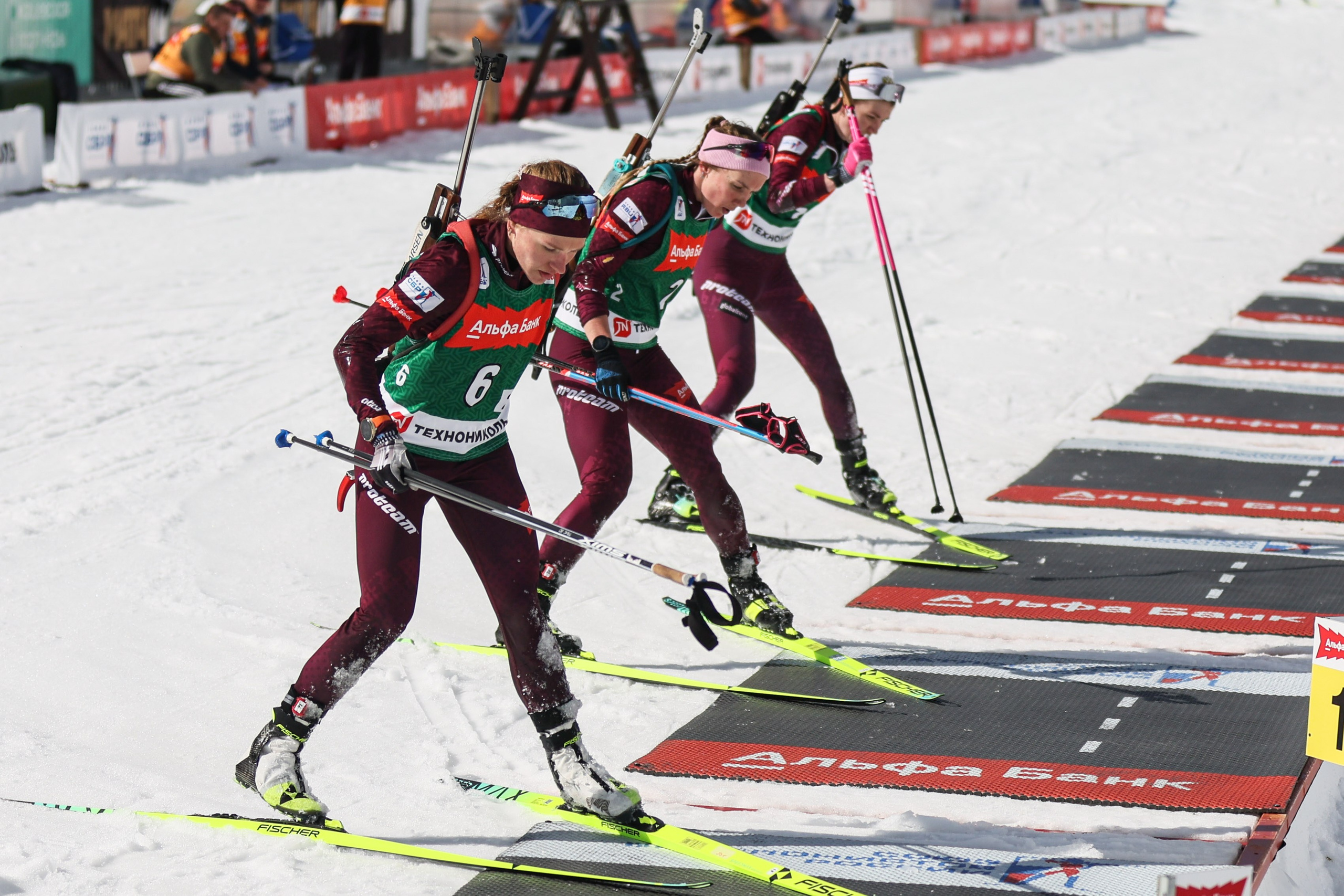 Биатлон Эстафета