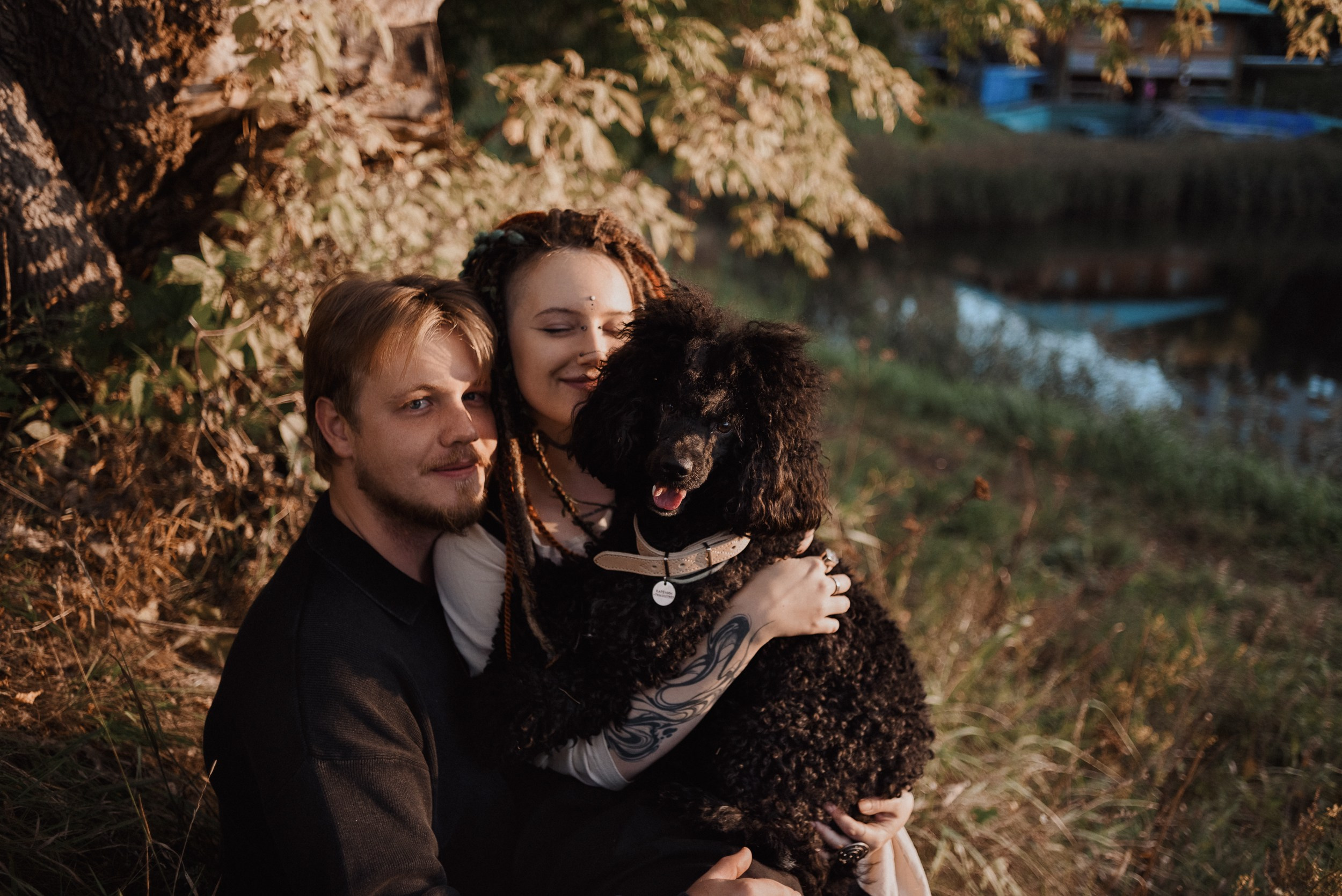 Стася и Каренин. Фотограф Дарья Мустафина, Тюмень