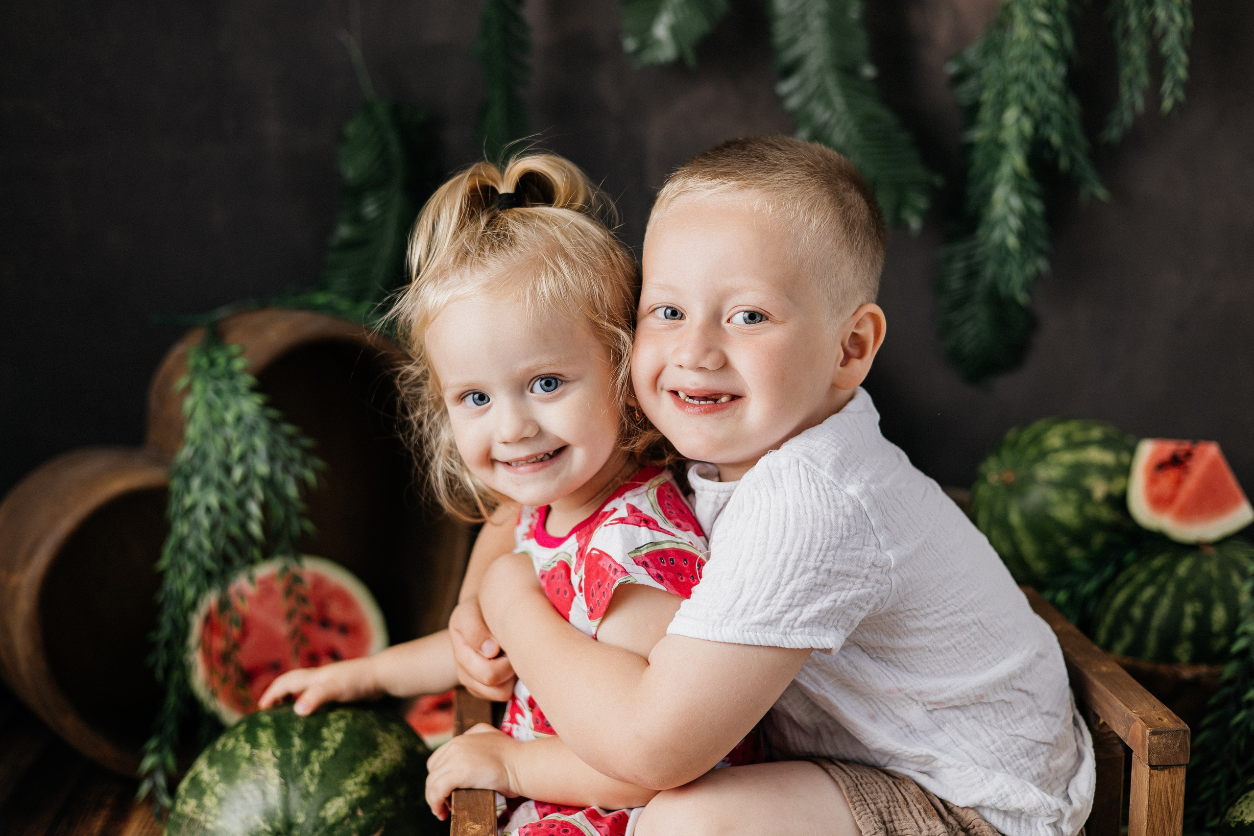 Арбузы. Фотограф новорождённых Екатерина Боброва. Ульяновск