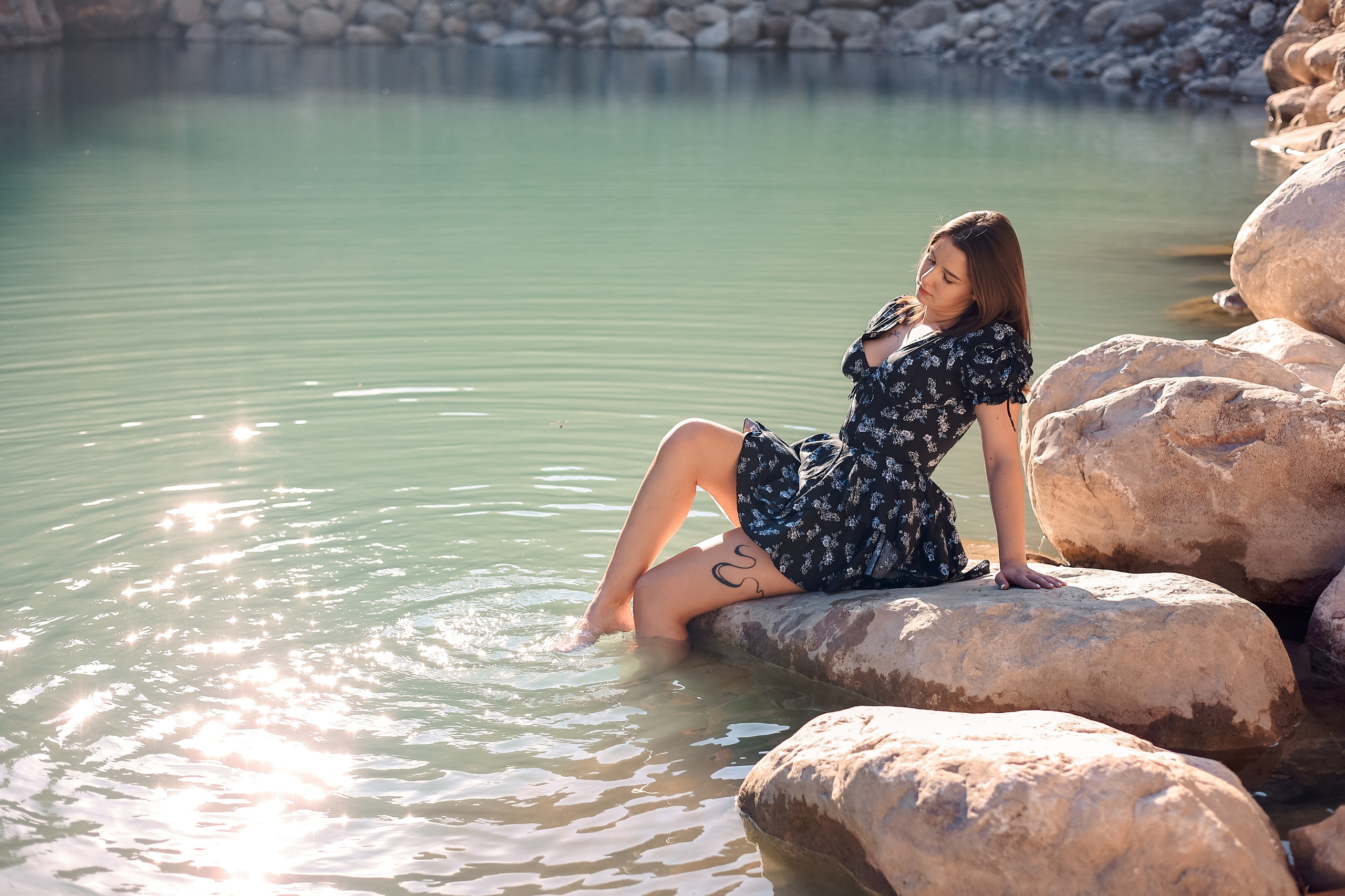 Photoshooting in canyon Goynuk (Kemer)