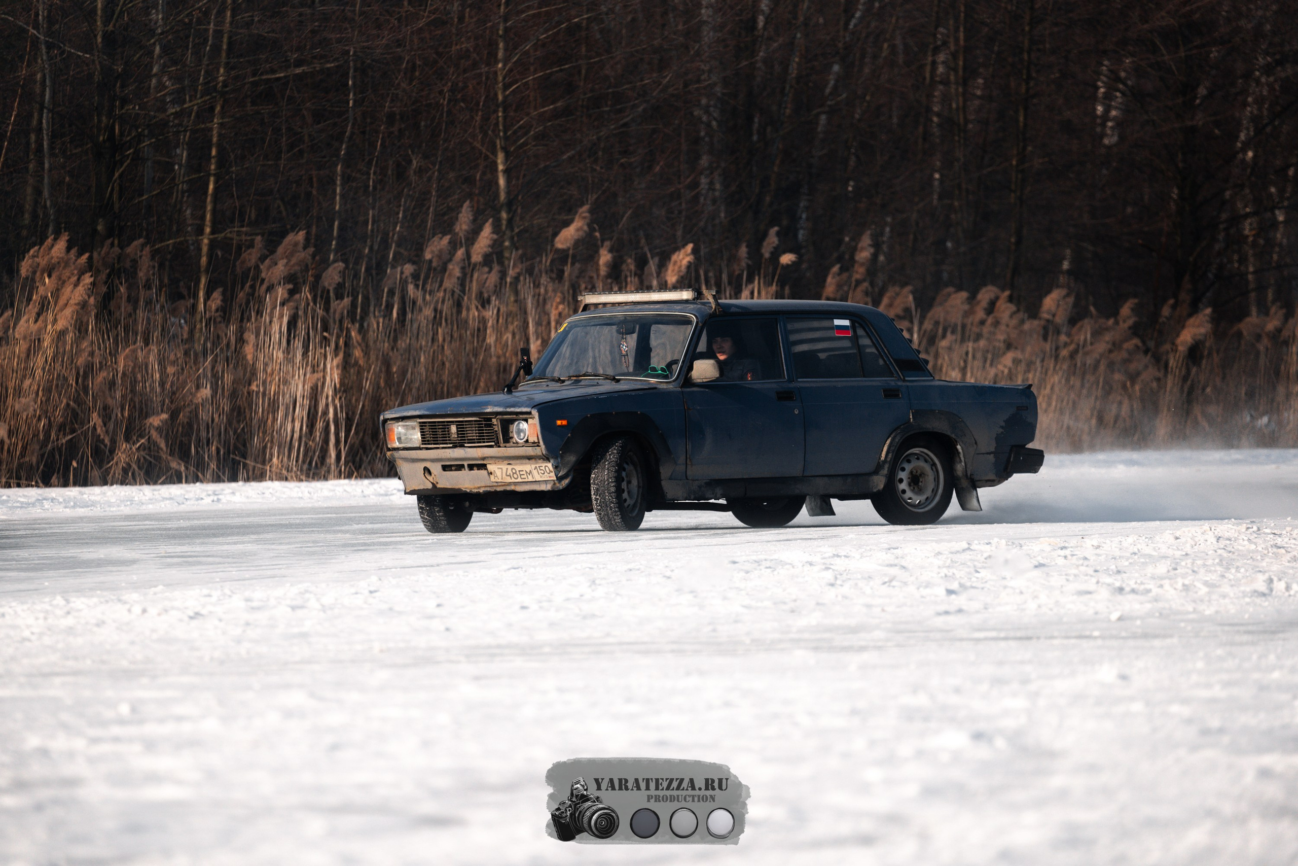 Тренировочный день на ледовой трассе. Yaratezza production