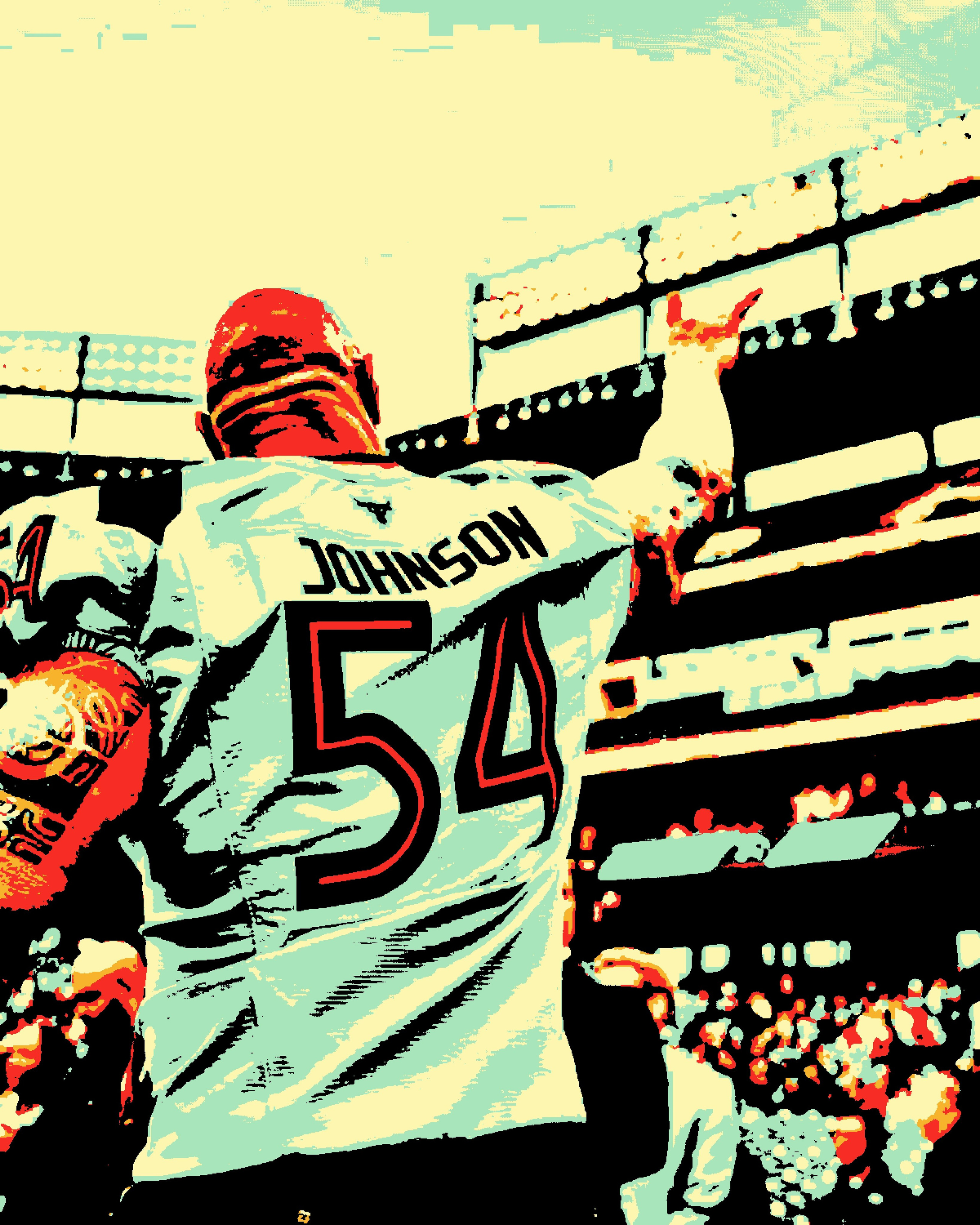 Дуэйн Джонсон (Dwayne Johnson). Визуальный арт пиксельный художник Василь Пиксель