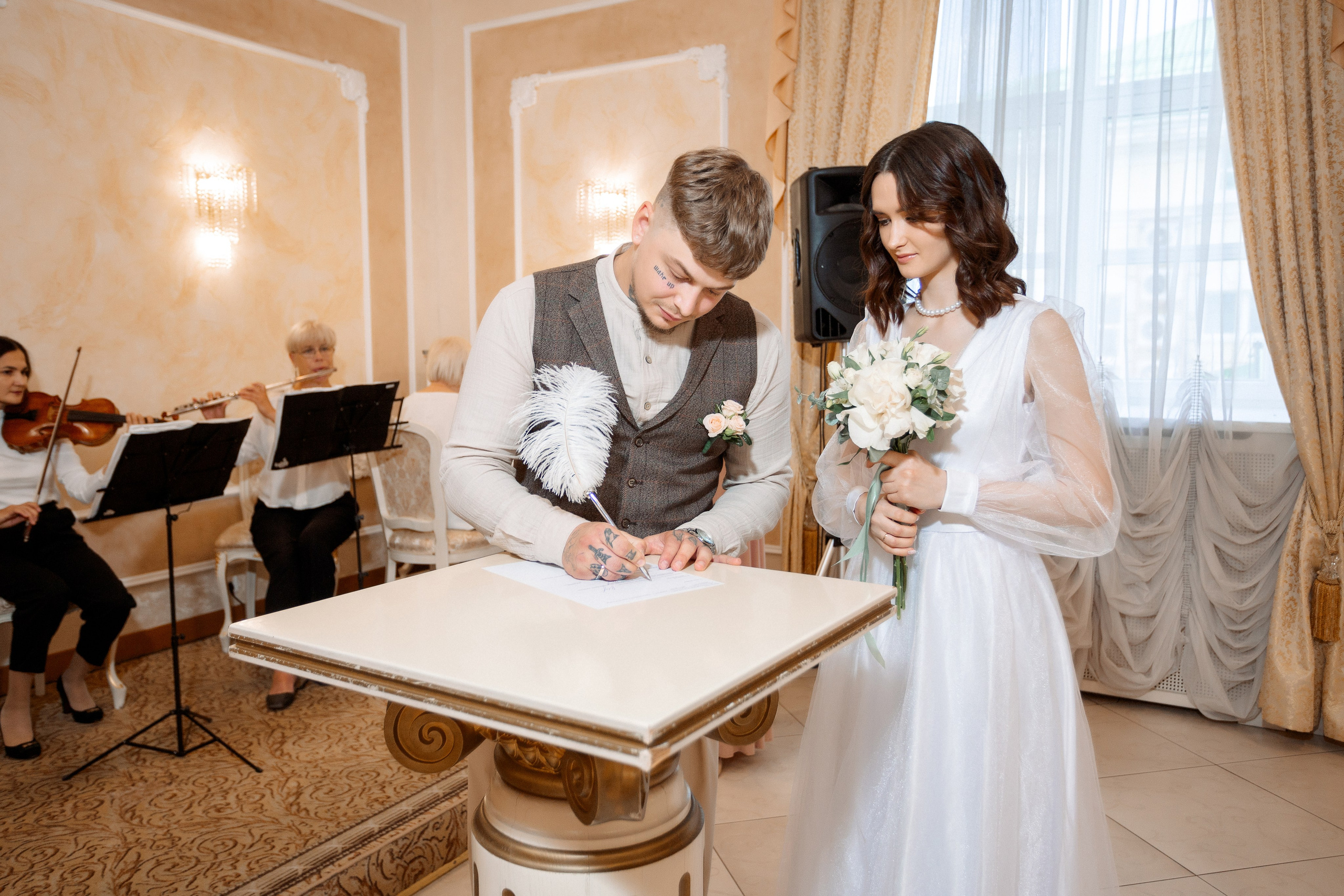 ПРИМЕР: Даня и Катя. ЗАГС. Все фото. Профессиональный фотограф в Ижевске Леша Петров