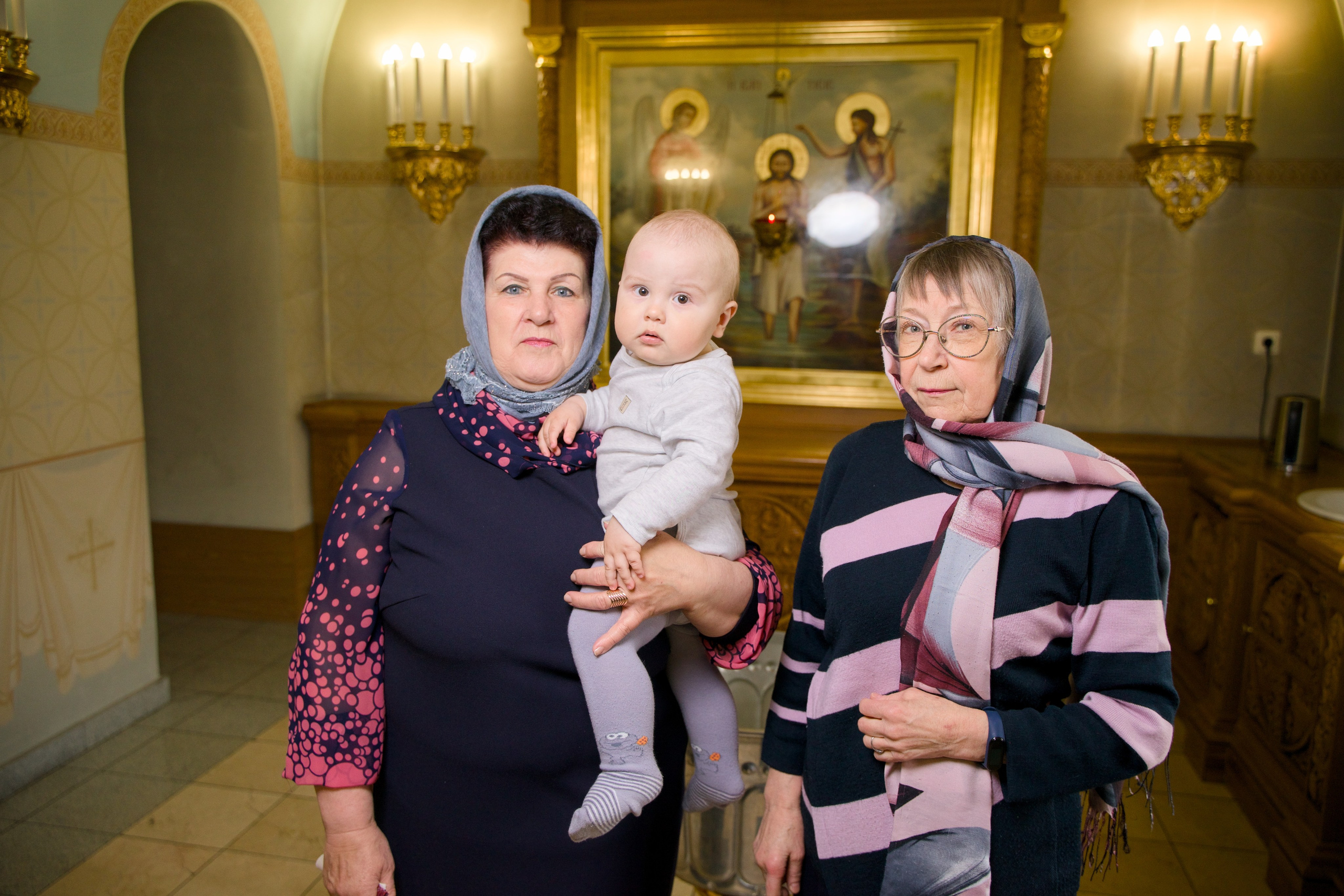 Крещения. Фотограф Богдан Оськин