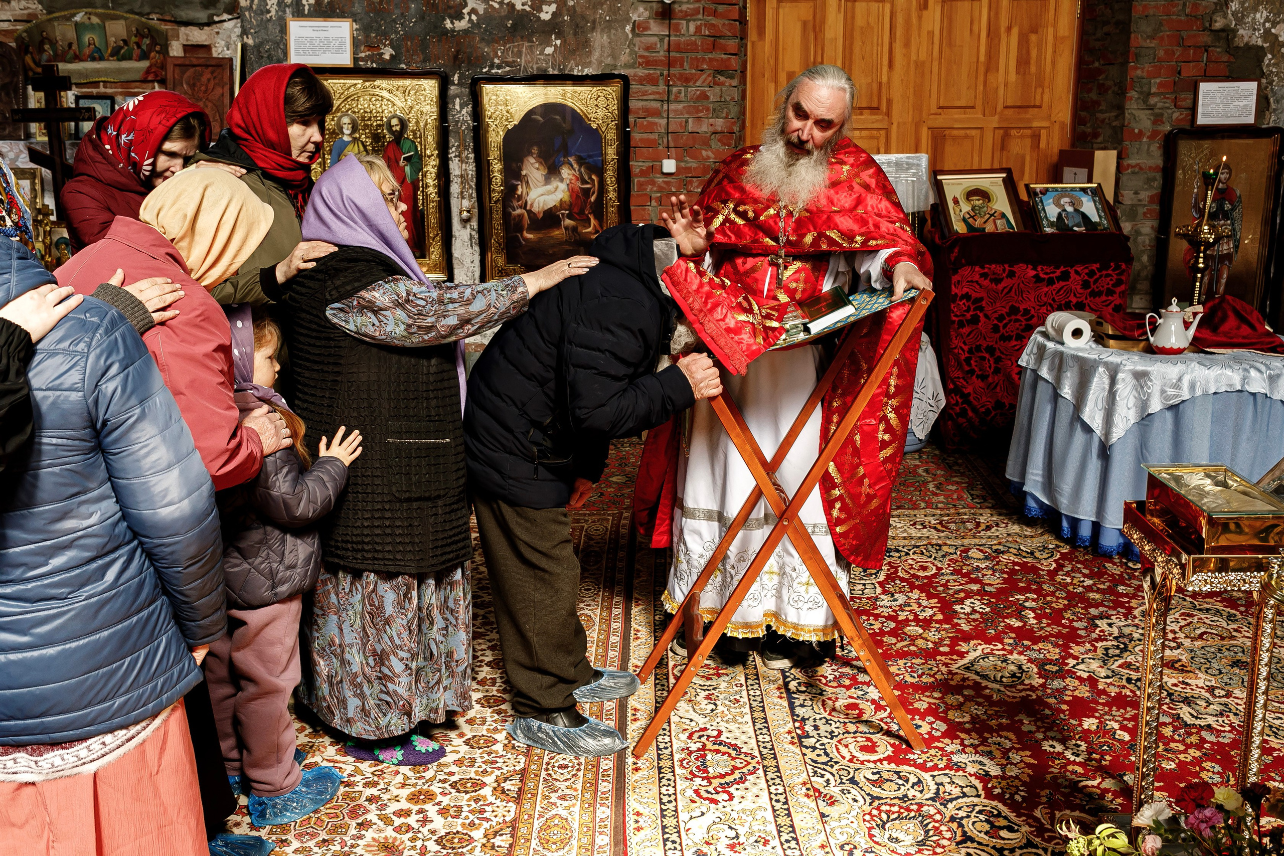Отец Сергий. Фотограф Андрей Гузеев