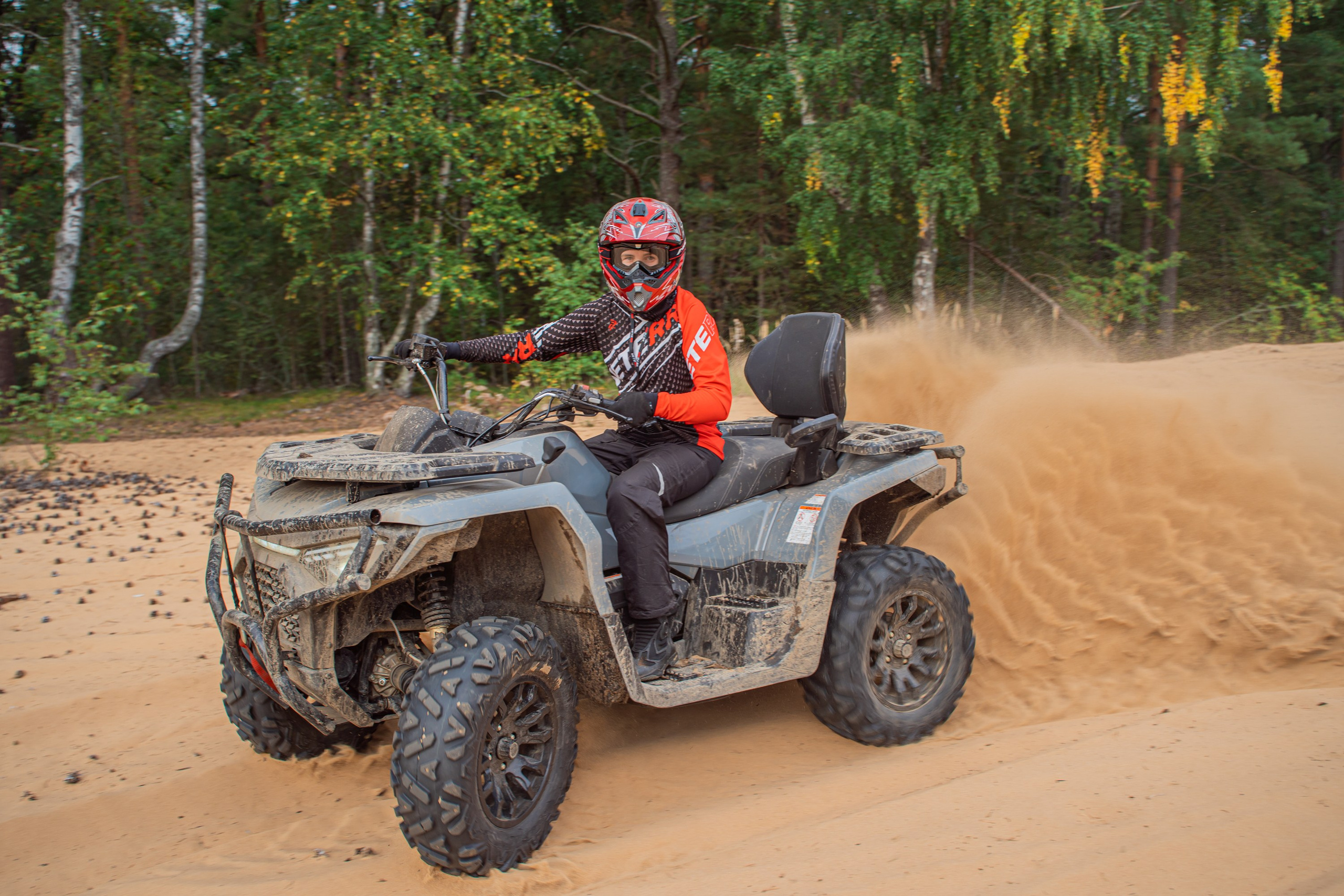 Квадровыезд —спортивный репортаж в Ленинградской области. Свадебный, семейный, портретный, репортажный фотограф в Санкт-Петербурге