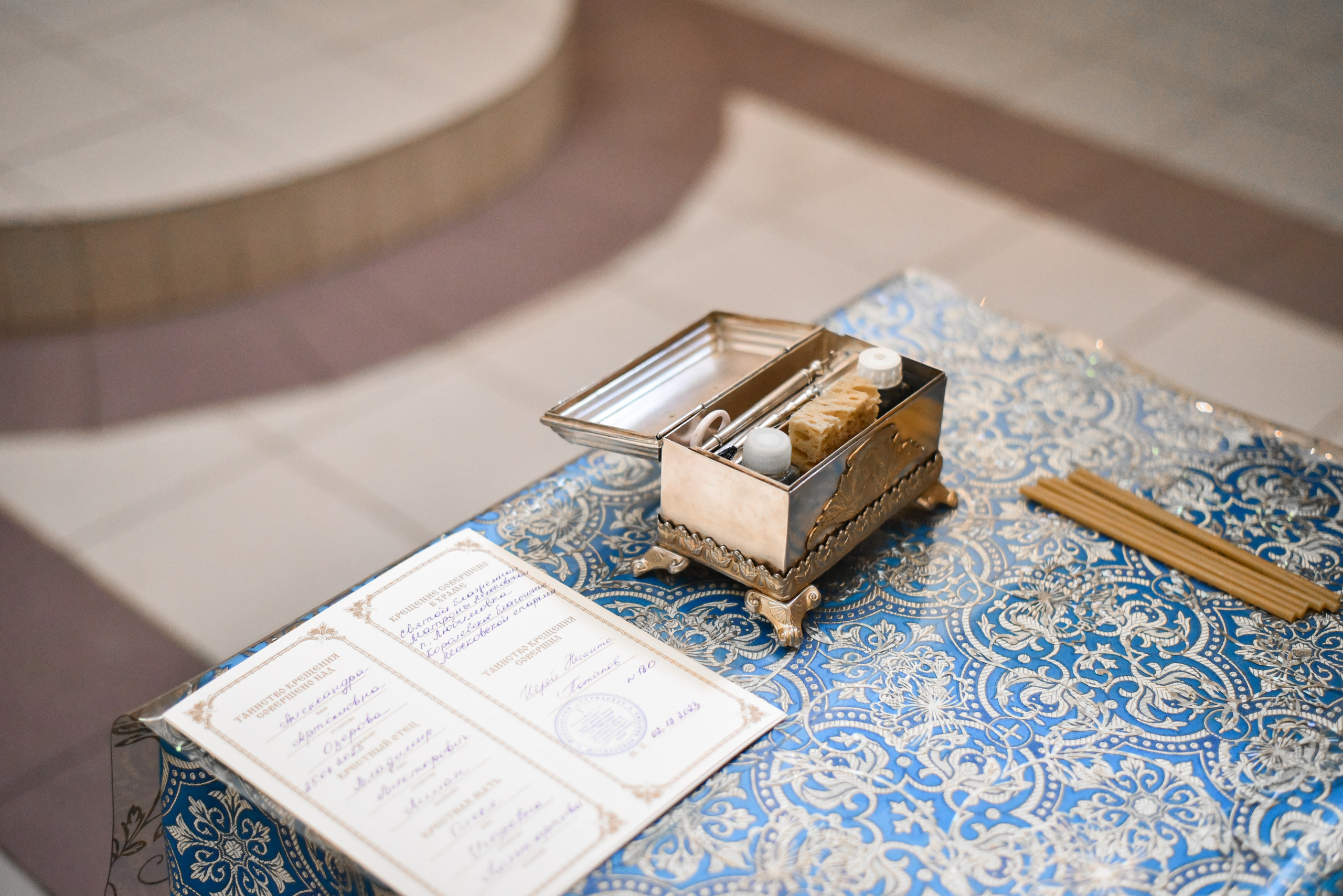 Крещение Алисы. Фотограф в Москве и Королёве Сутягина Мария