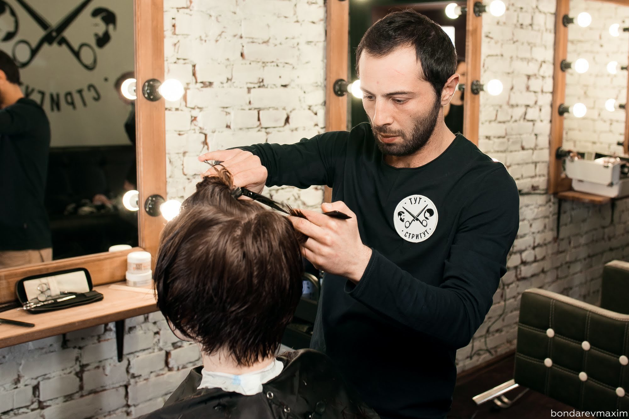 Тут стригут 27 02 2018. Максим Бондарев, коммерческий фотограф для бизнеса | Курск