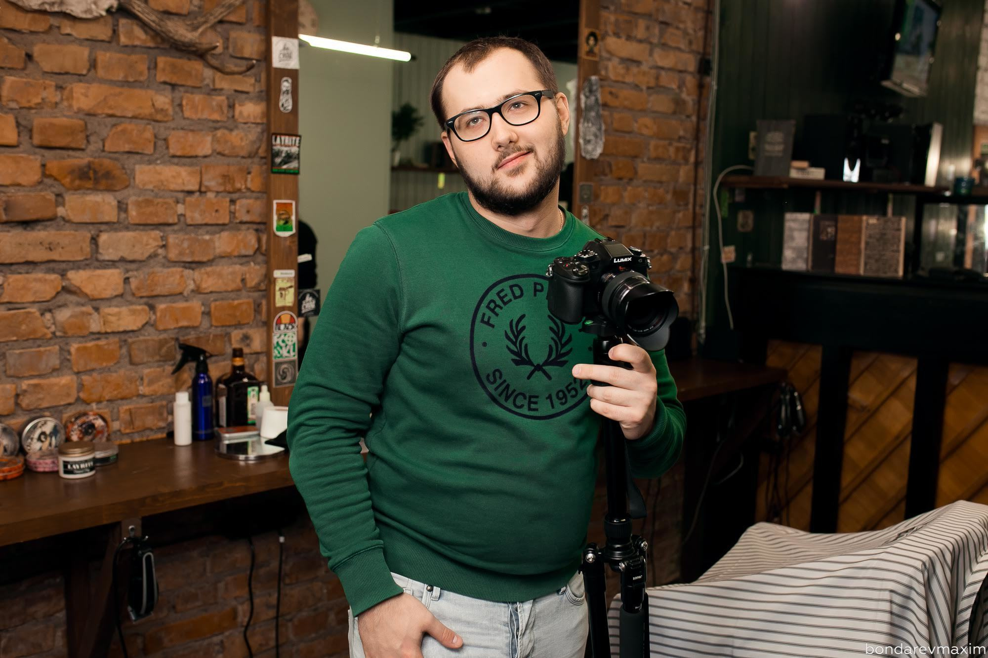 Тут стригут 27 02 2018. Максим Бондарев, коммерческий фотограф для бизнеса | Курск