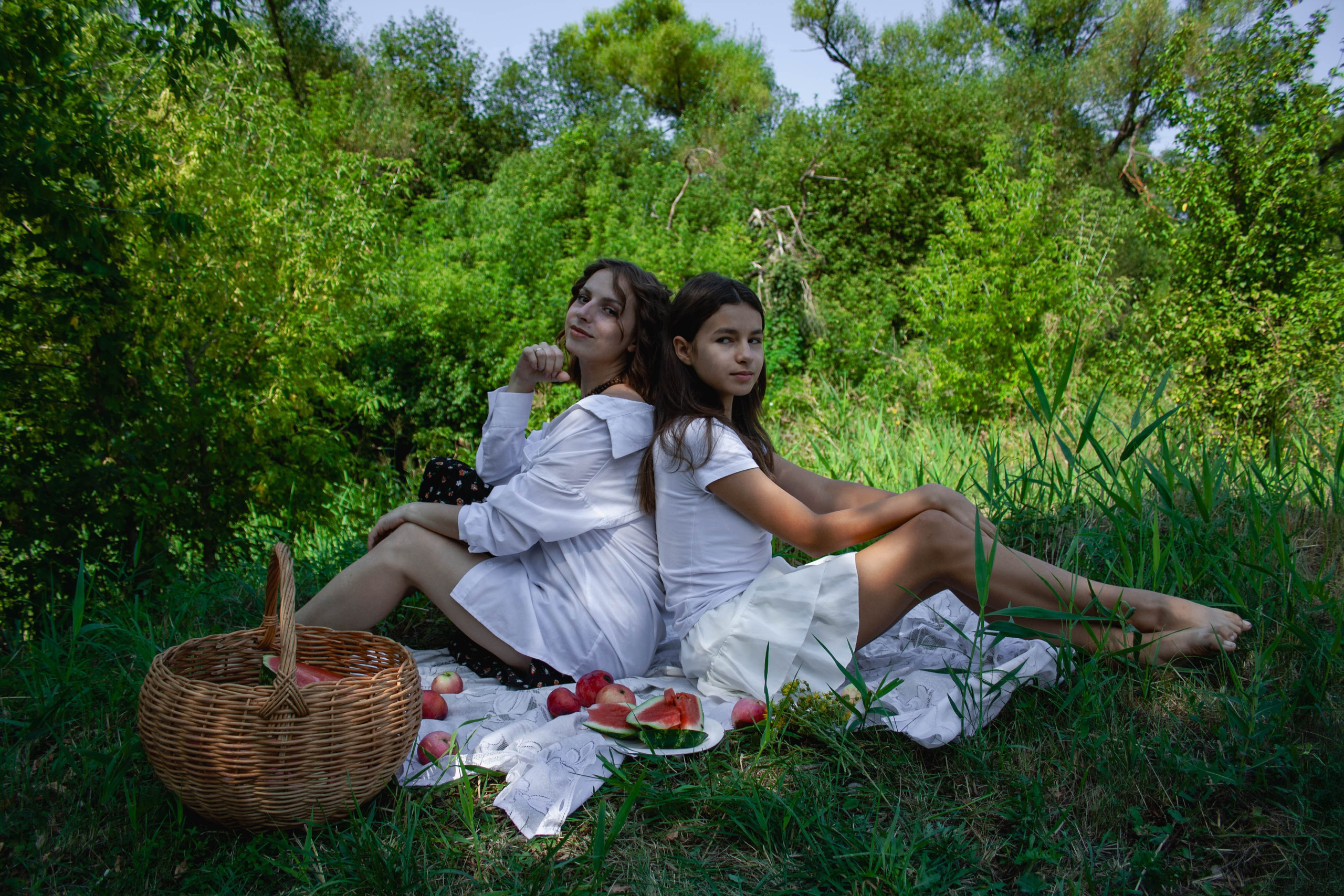 Арбузный пикник. Портретный фотограф в Саратове