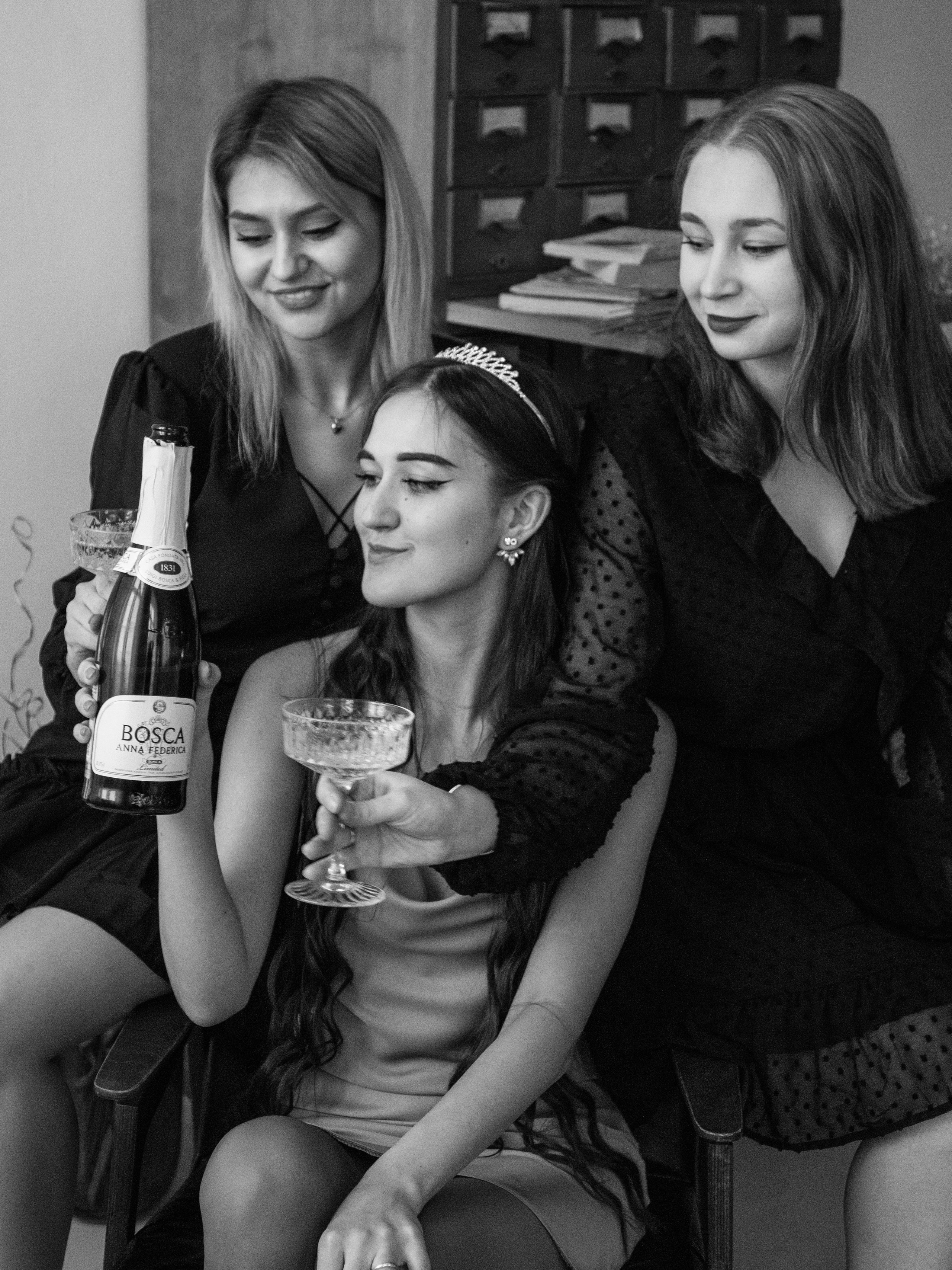 Девичник в фотостудии. Свадебный и семейный фотограф в Москве Мила Широких