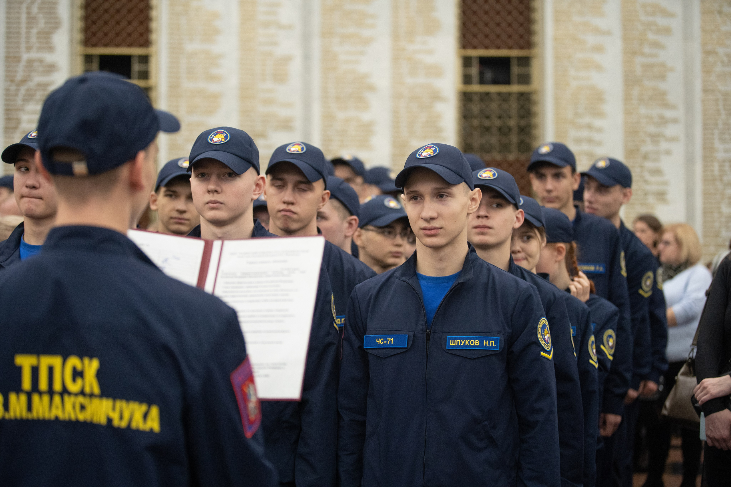 Присяга Колледжа МЧС в Парке Победы. Фотограф в Москве — Георгий Чернышов