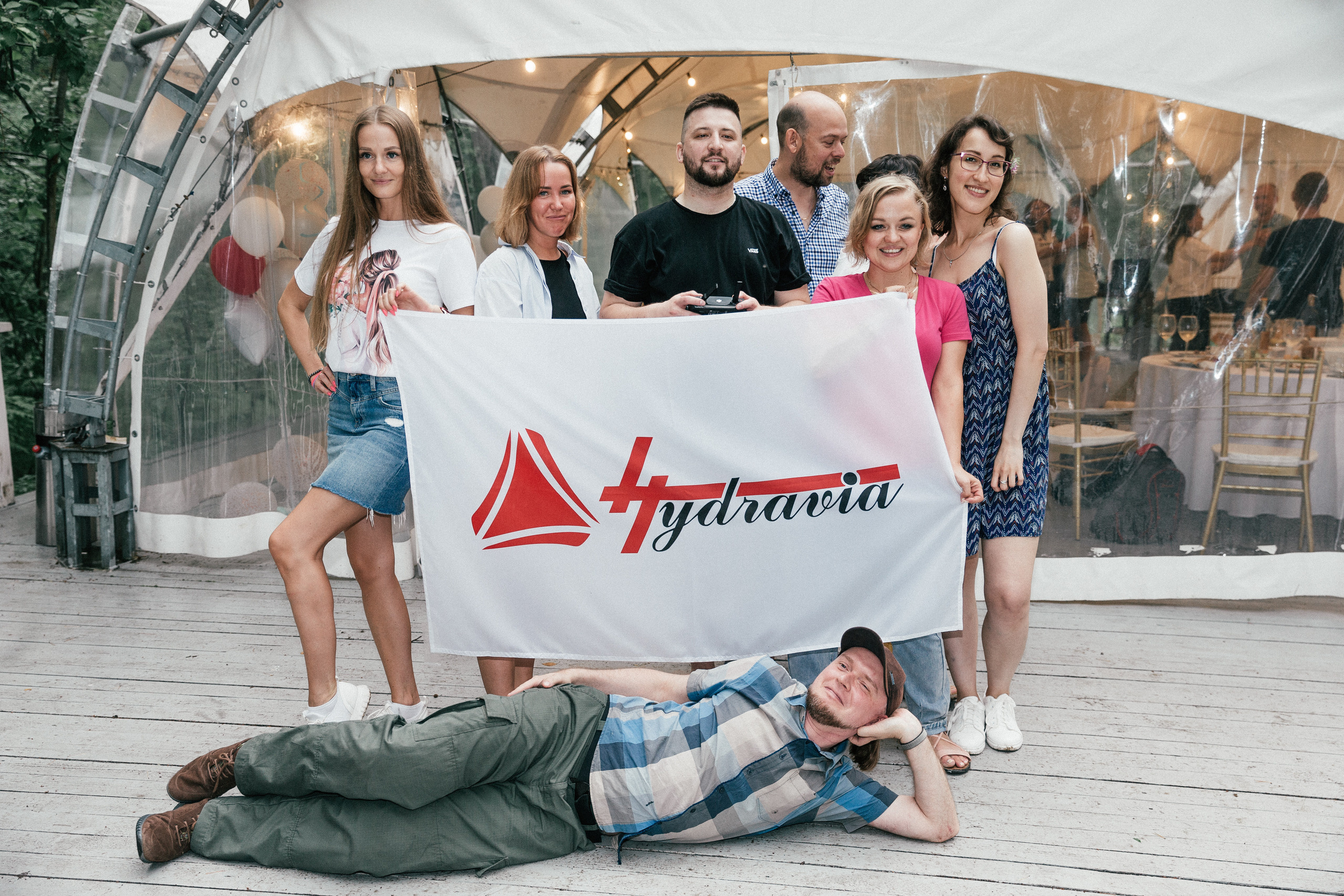 Hidravia. Корпоратив. Портфолио свадебного фотографа. Роман Каргаполов