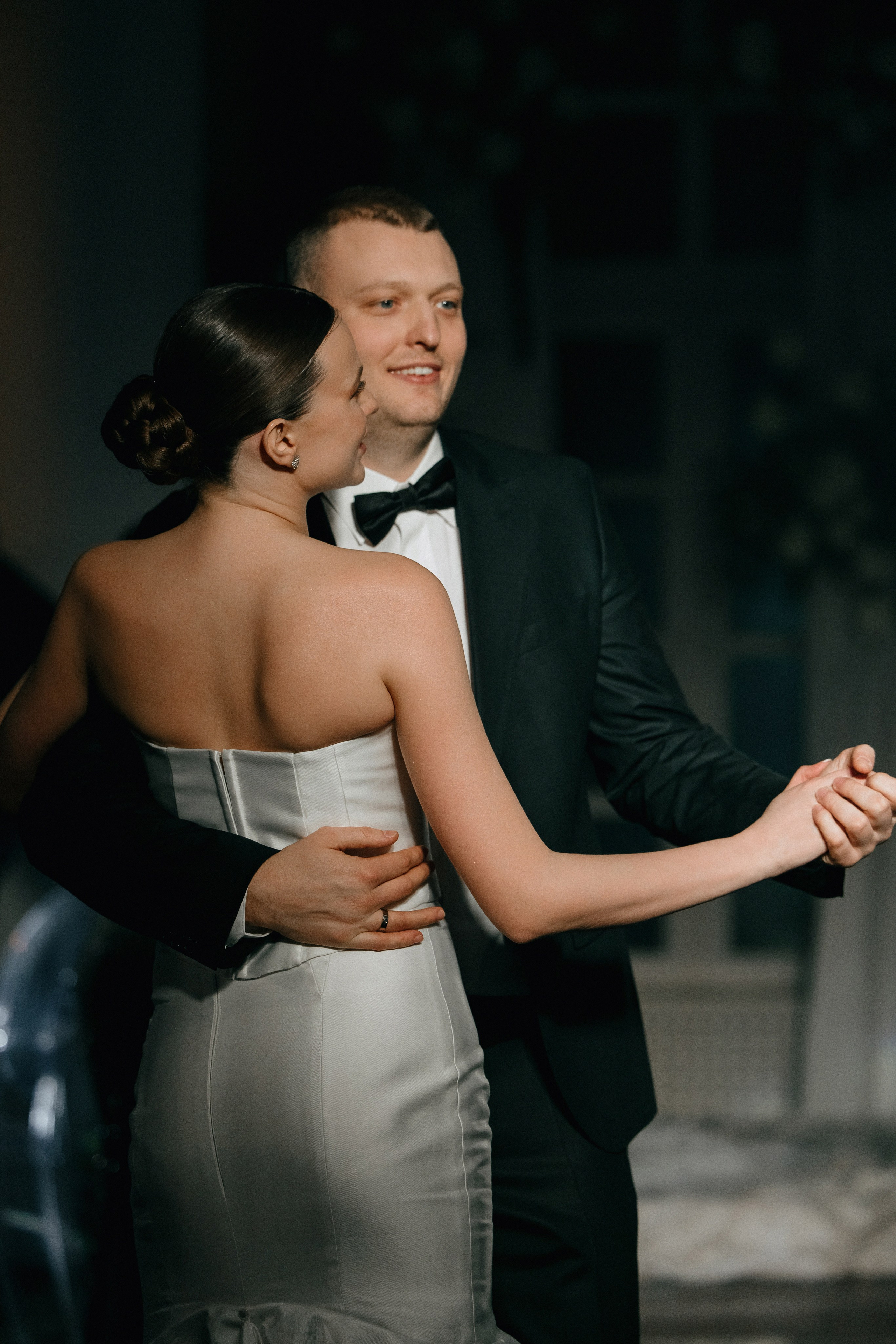 Свадебный банкет на вилле Политика. Свадебный фотограф Москва