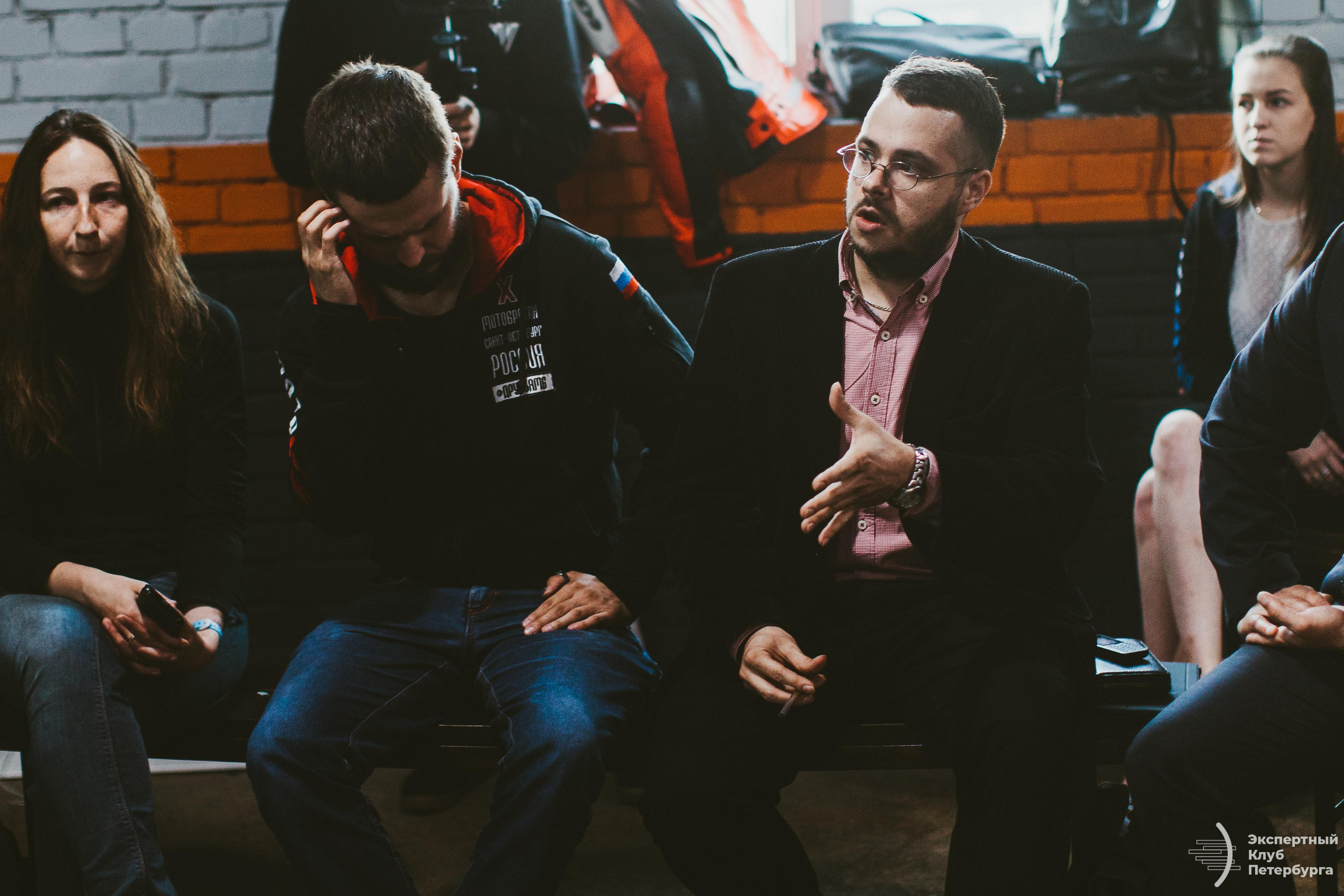 Экспертный клуб Петербурга «Транспорт» 2019. Фотограф Мария Немм