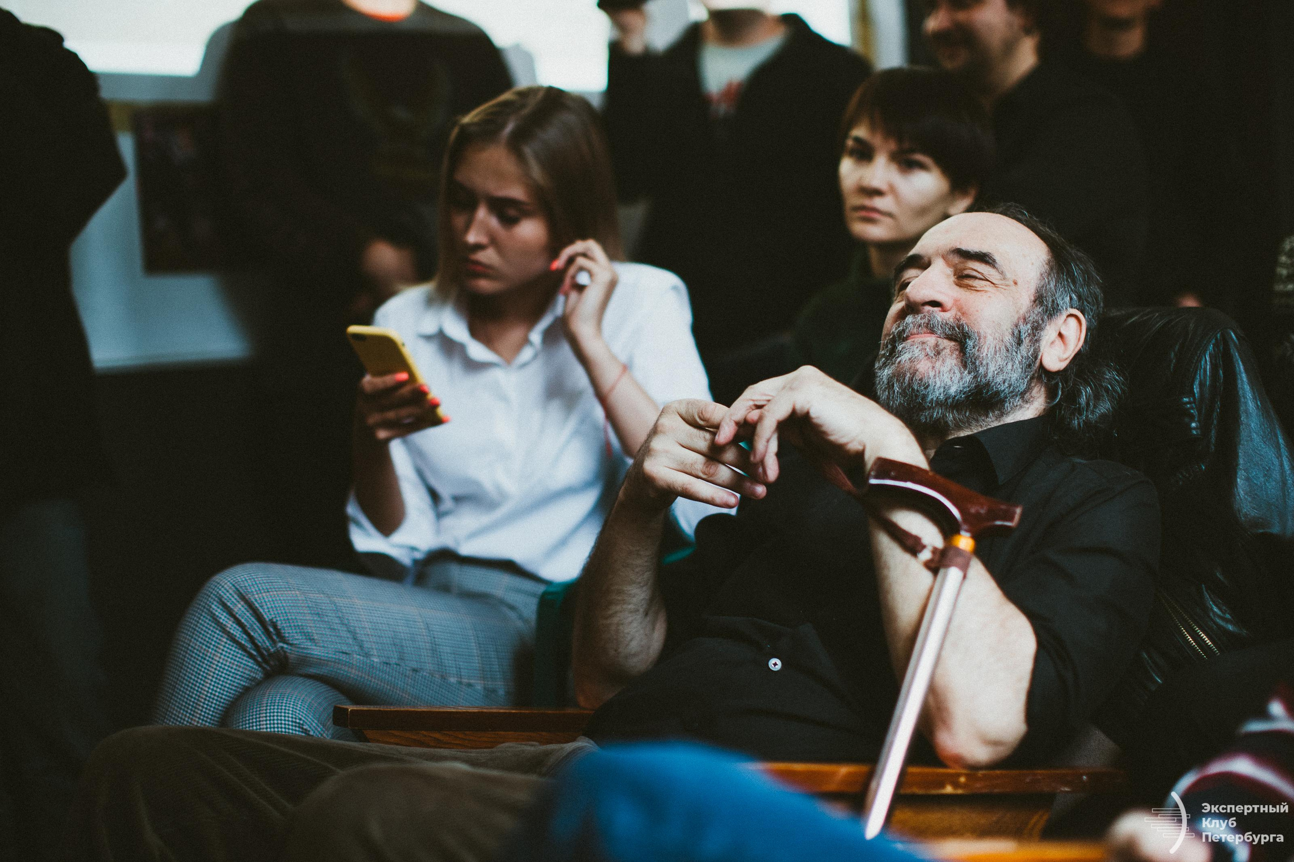 Экспертный клуб Петербурга «Ленинградский рок клуб» 2019. Фотограф Мария Немм