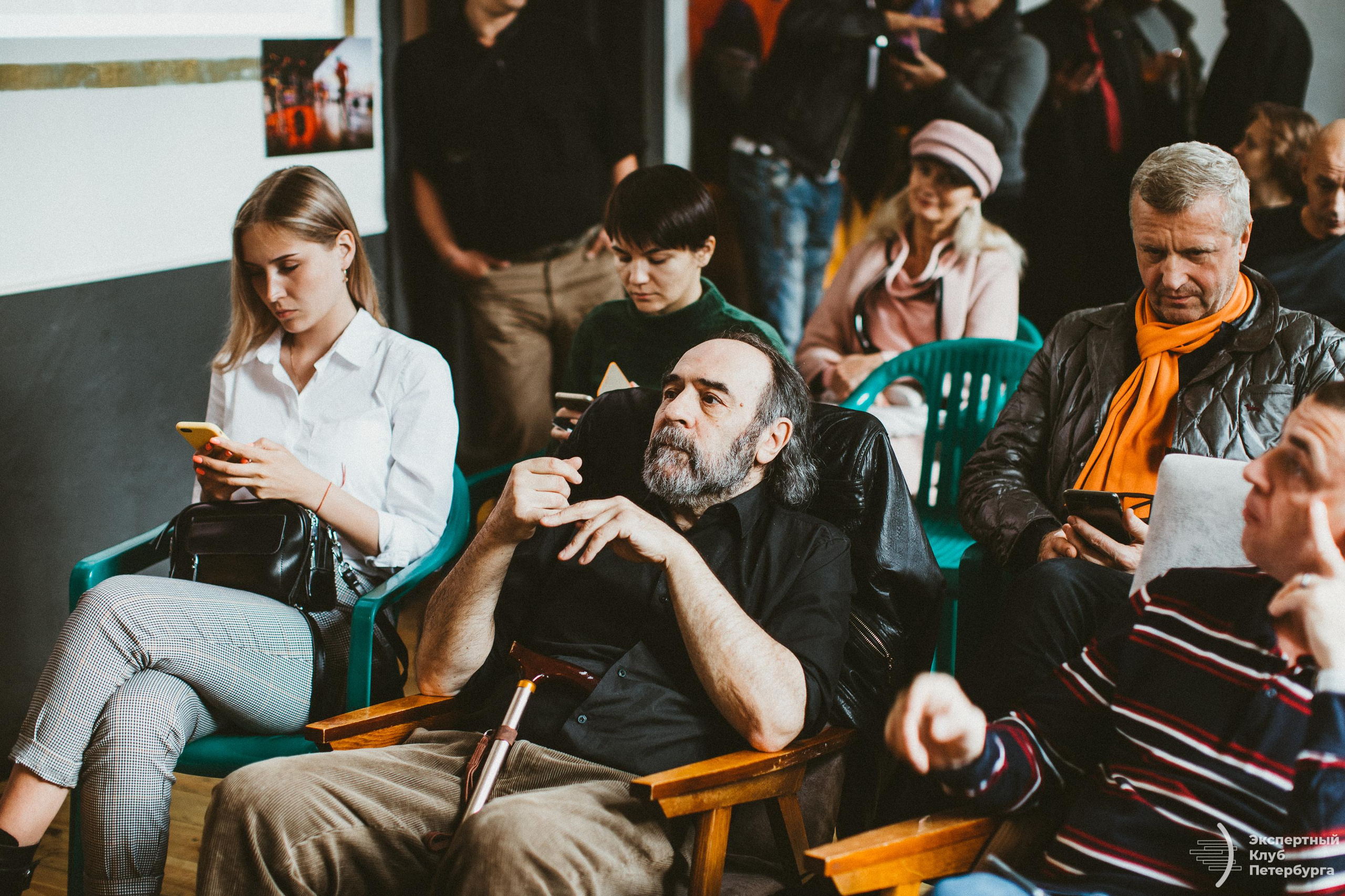 Экспертный клуб Петербурга «Ленинградский рок клуб» 2019. Фотограф Мария Немм