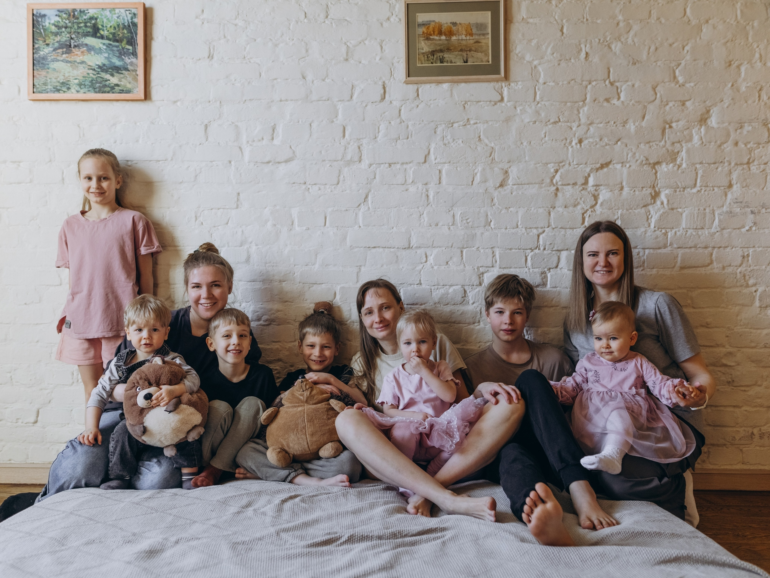 Сёстры — братья. Фотограф Людмила Оюн