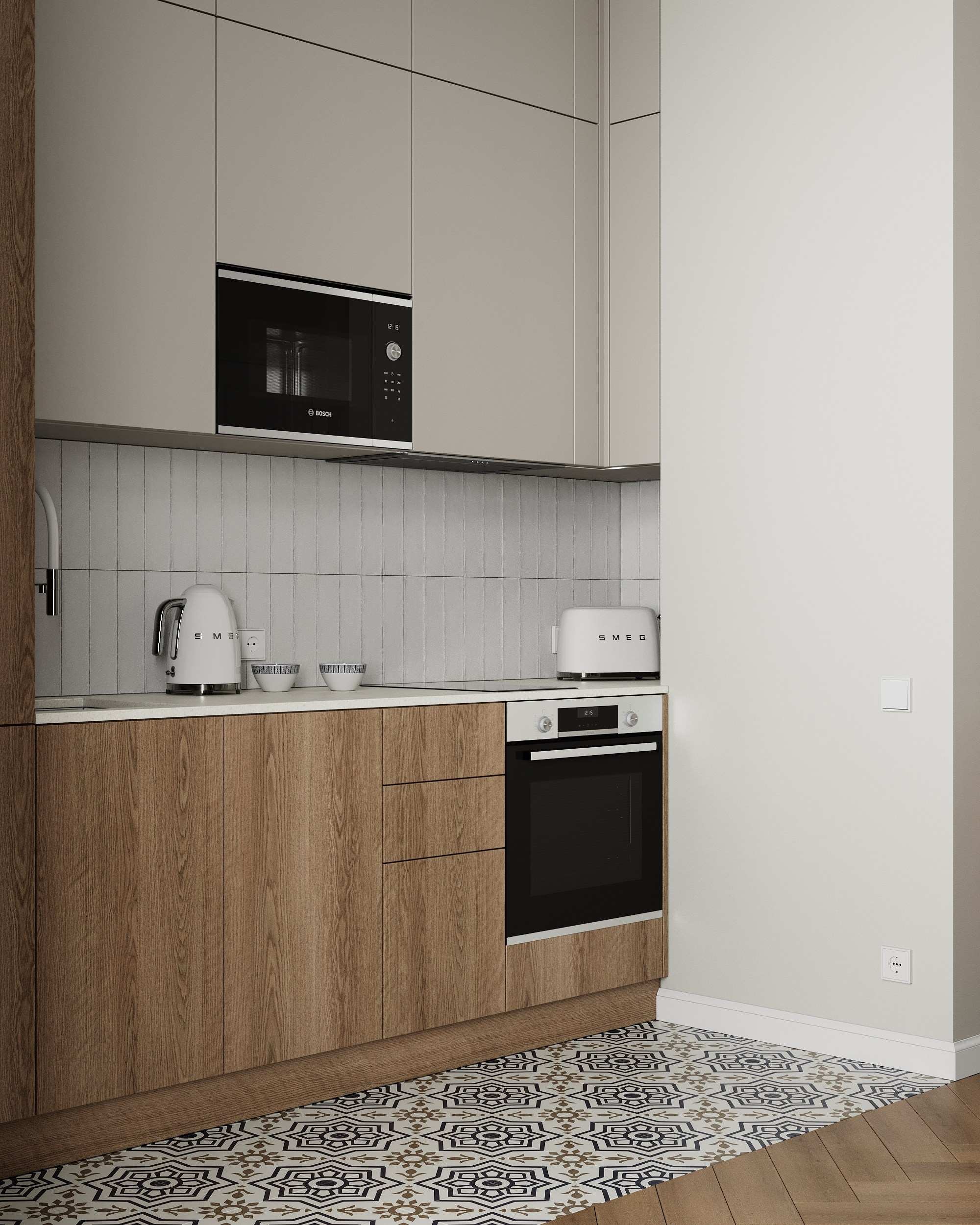 Квартира в сталинке. Студия 3D визуализации