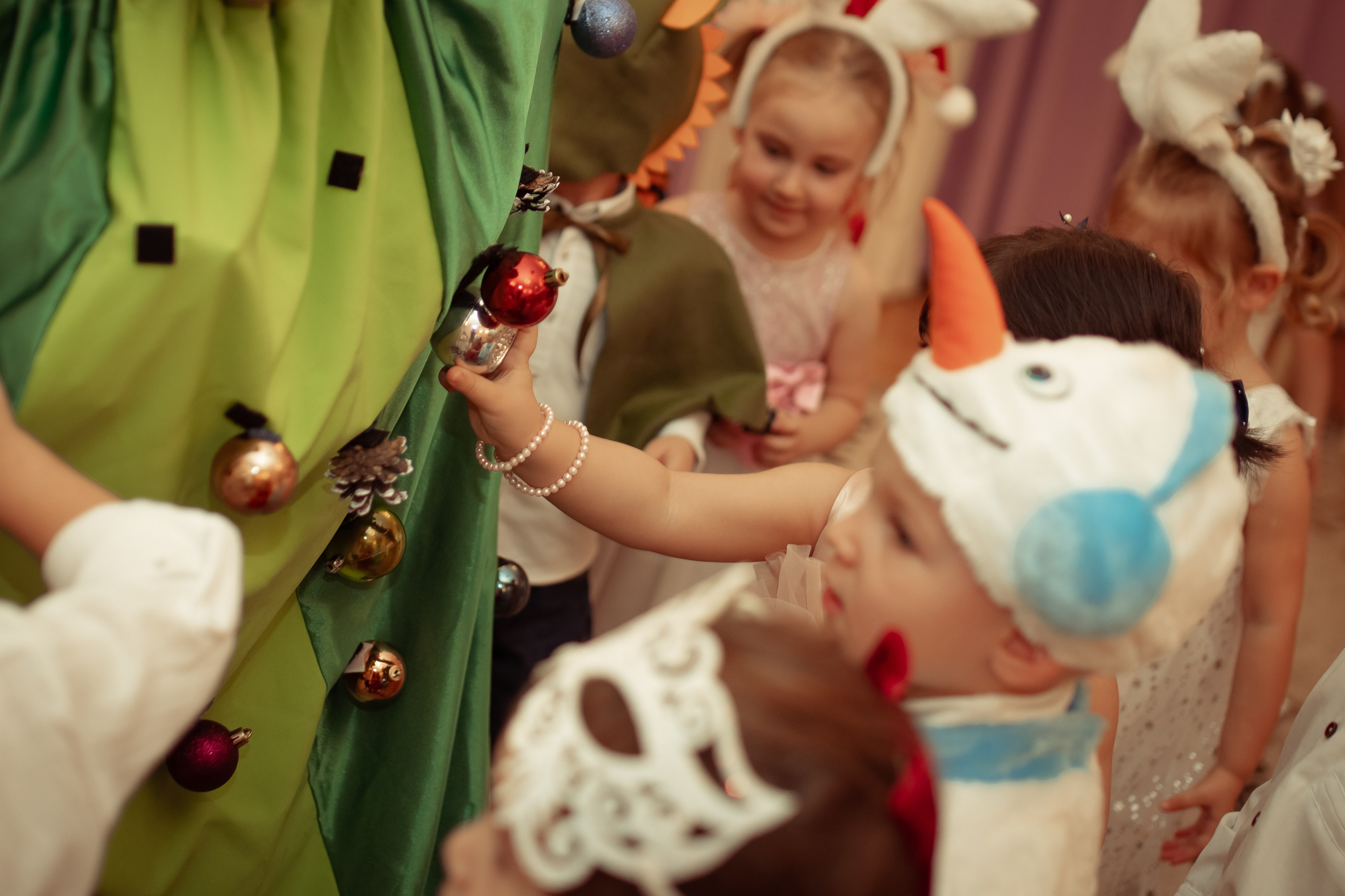 Новогодний утренник в детском саду. Семейный и детский фотограф в Москве Дорогова Екатерина
