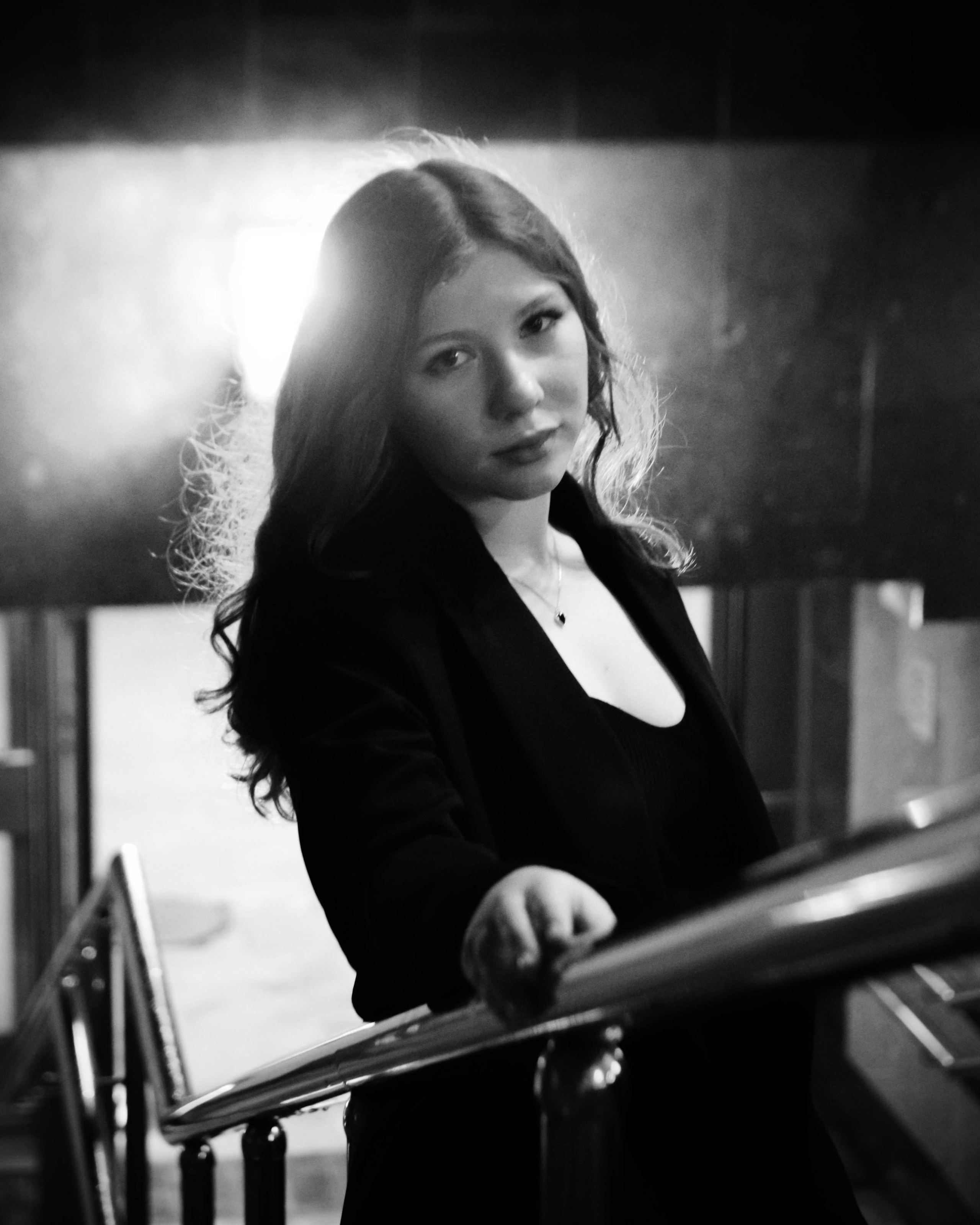 Черно-белый портрет. Портретный фотограф в Москве Владимир Саяпин