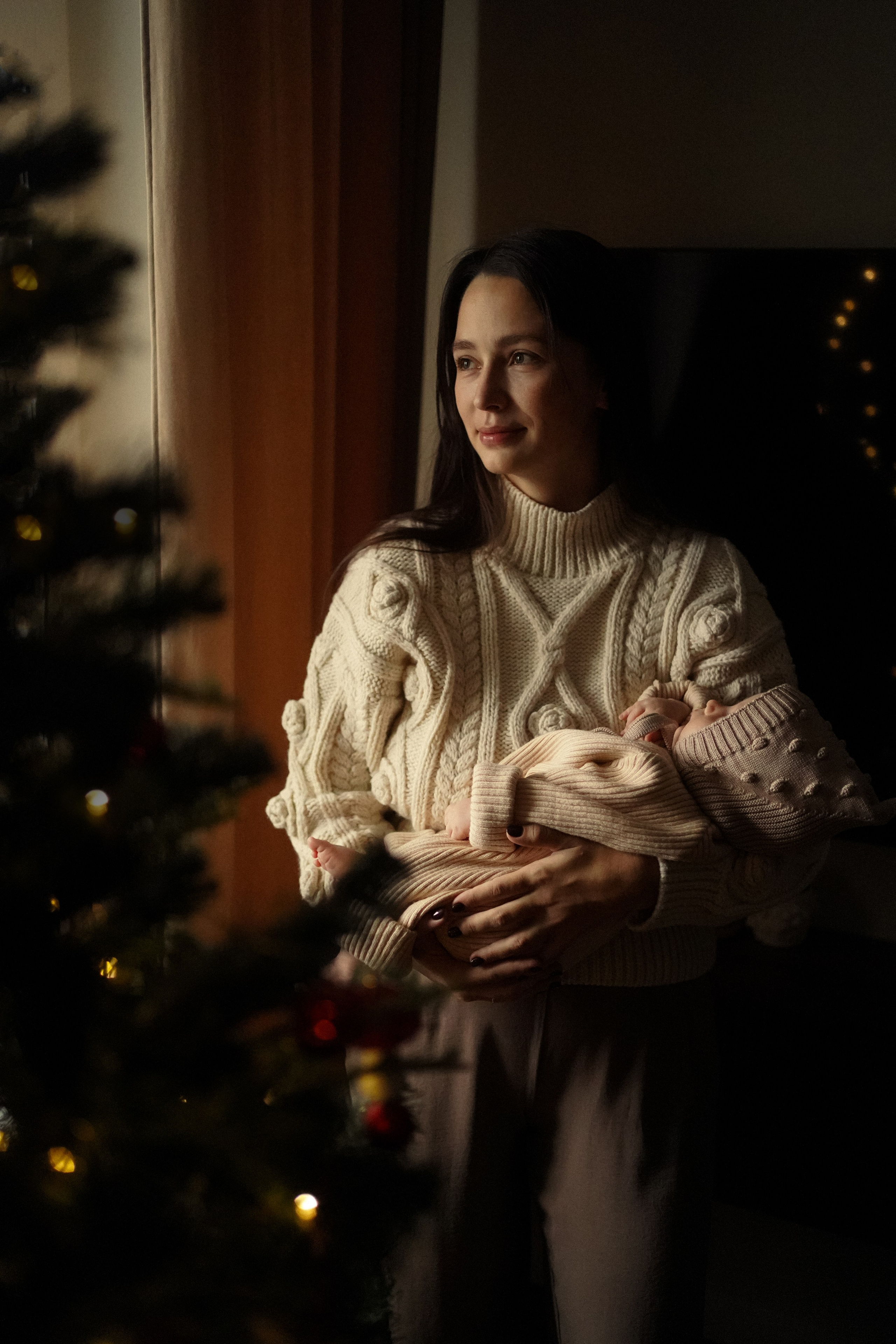 Юля и София: новогодняя история. Семейный фотограф в Северодвинске и Архангельске Наталья Проничева