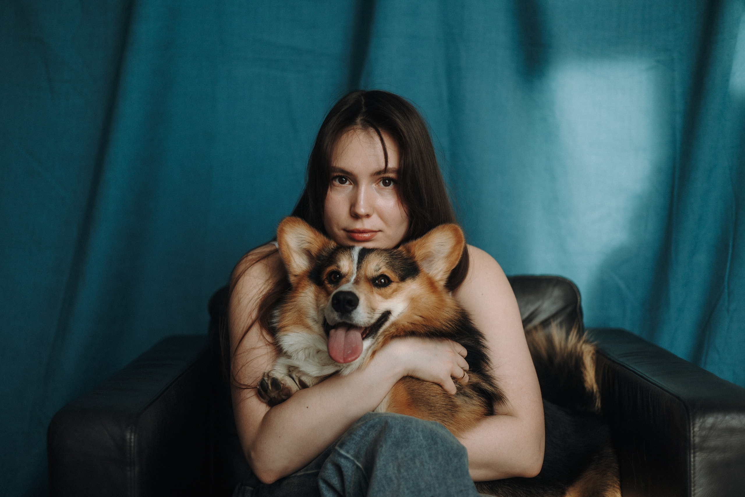 Настя и Коржик. Фотограф — Анималист | Санкт-Петербург