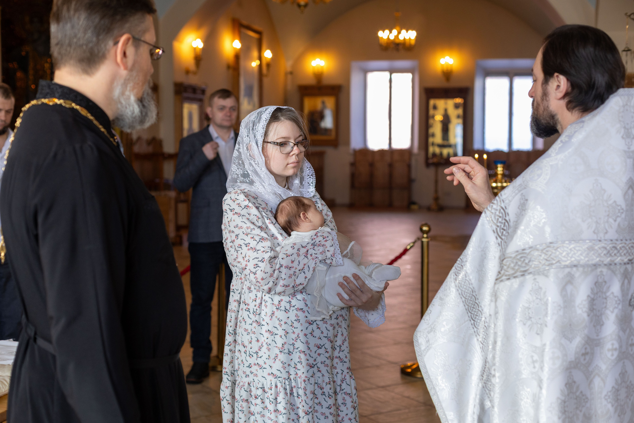 Крещение Милании. Семейный и детский фотограф Анна Петракова