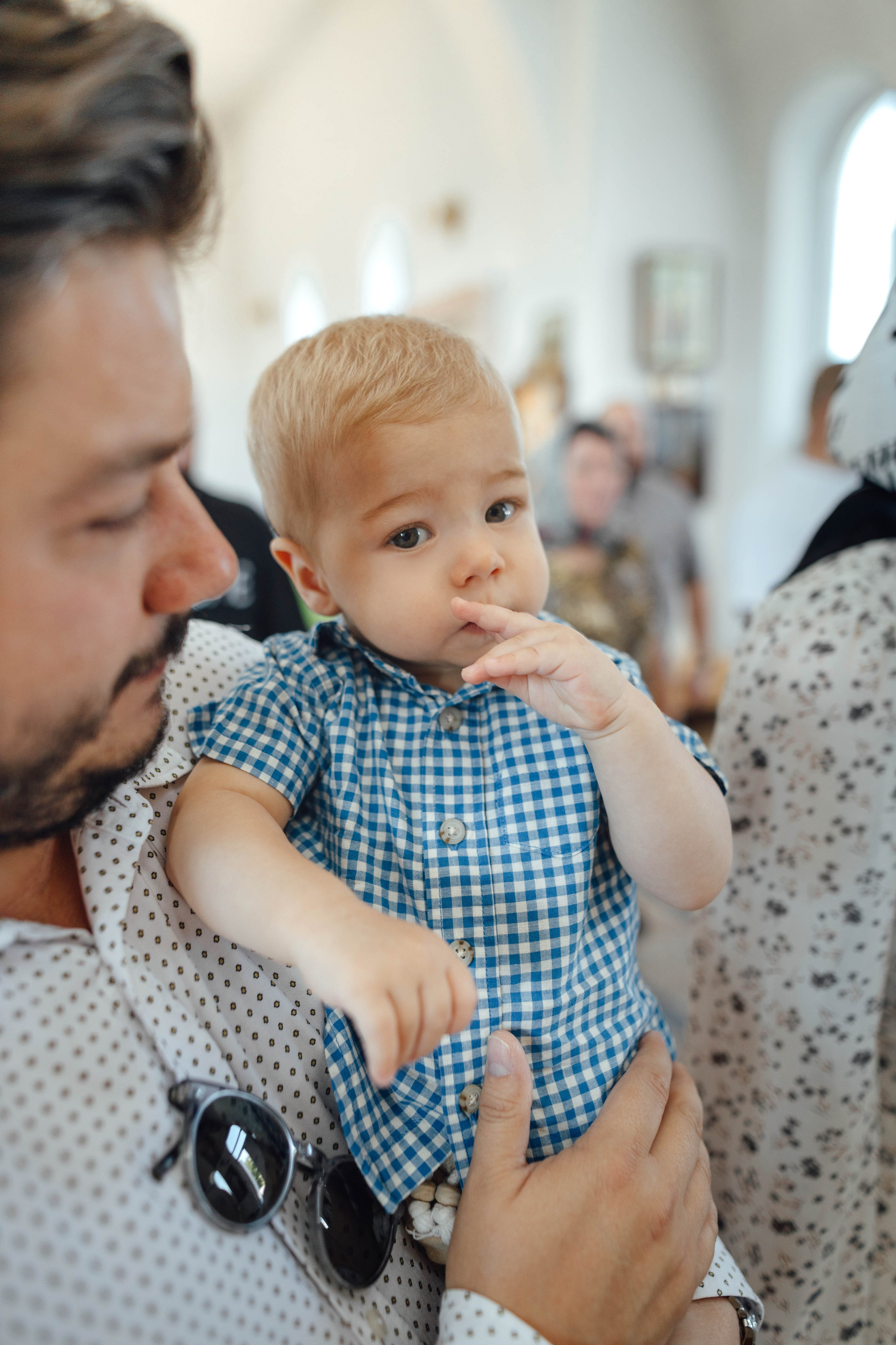 Крещение Энвера (Михаила), д. Колядищи, храм Успения Пр. Богородицы, август 2025