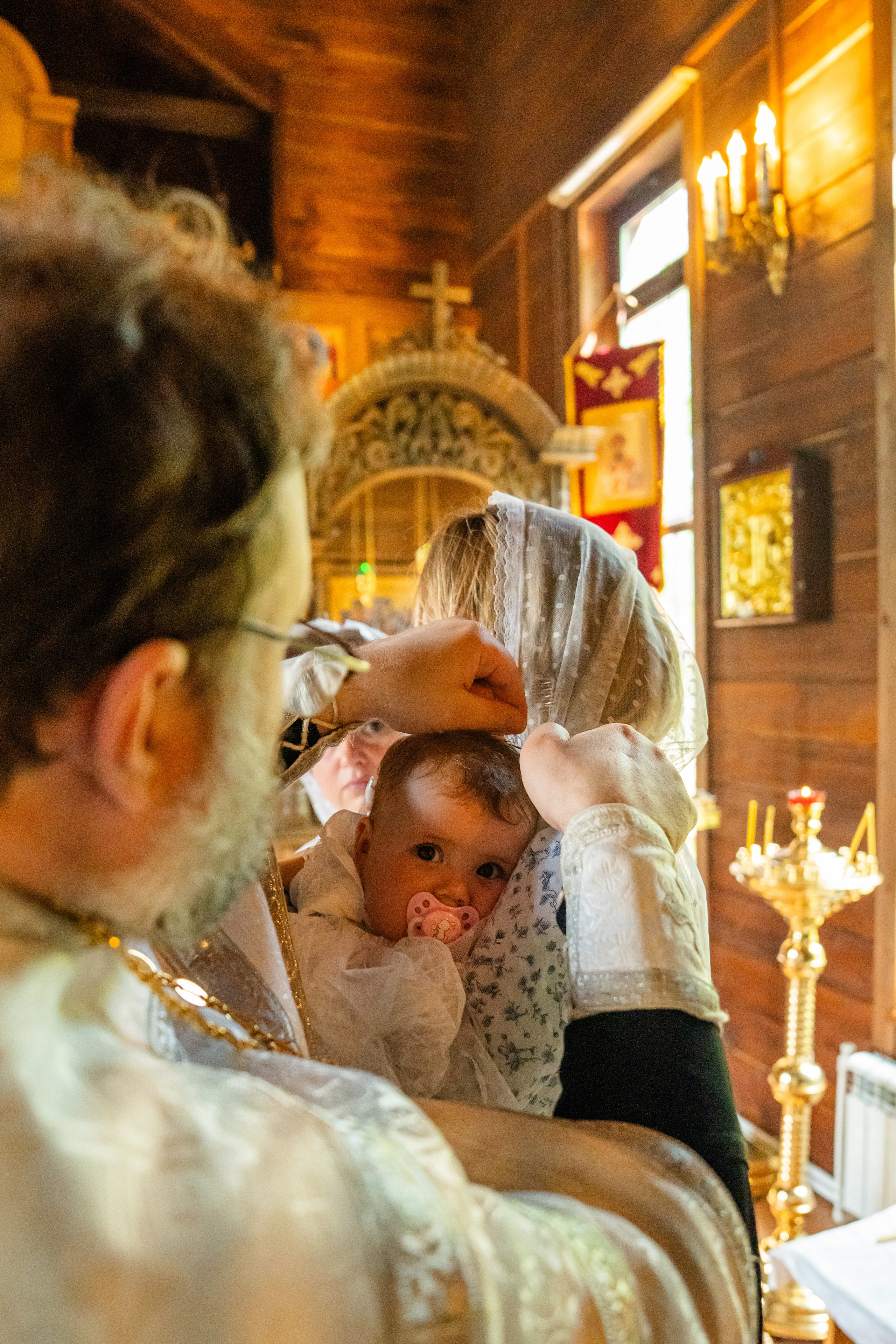 Таинство Крещения Евгении. Крамер Юлиана детский и семейный фотограф