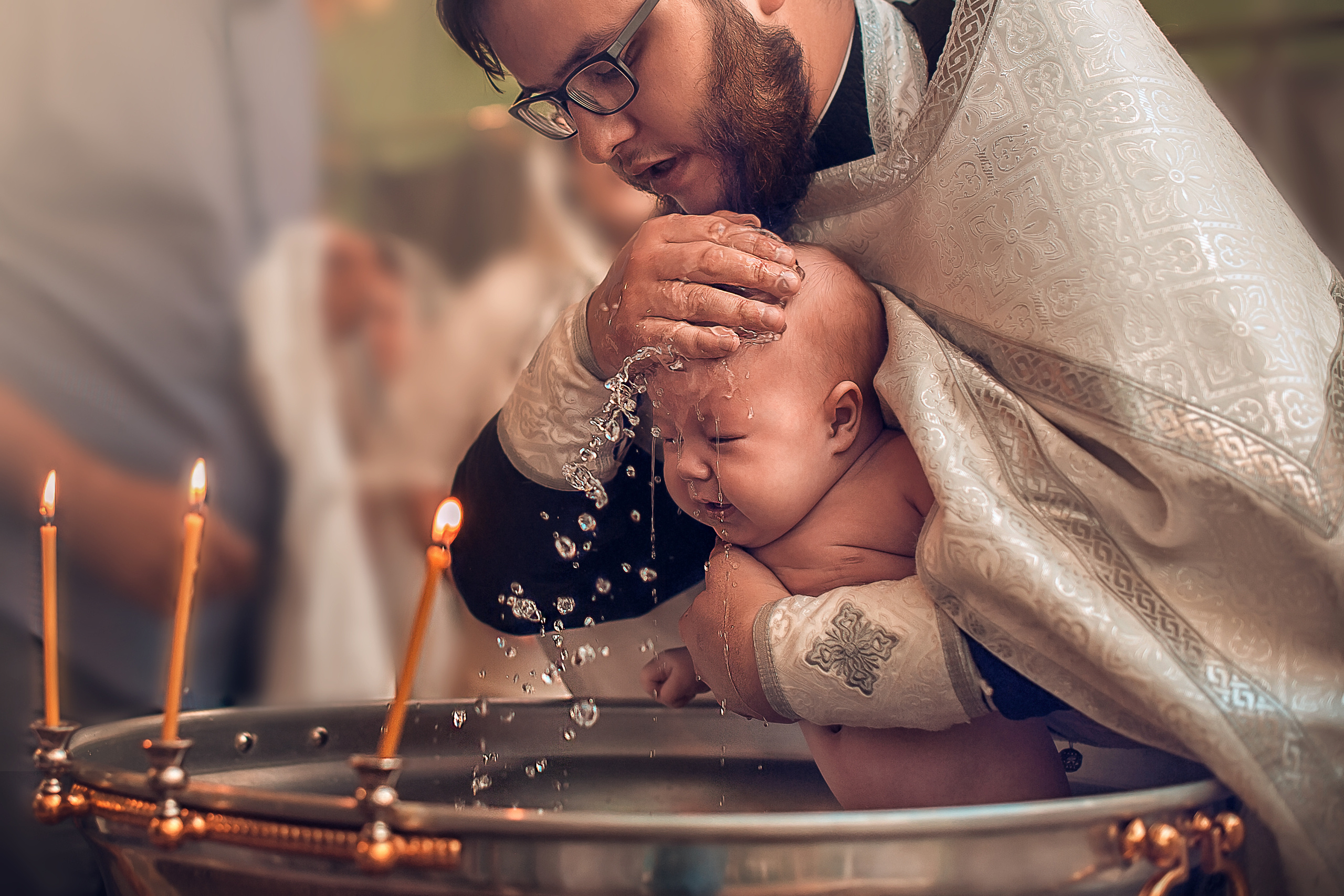 Таинство крещения. Фотограф на Крещение