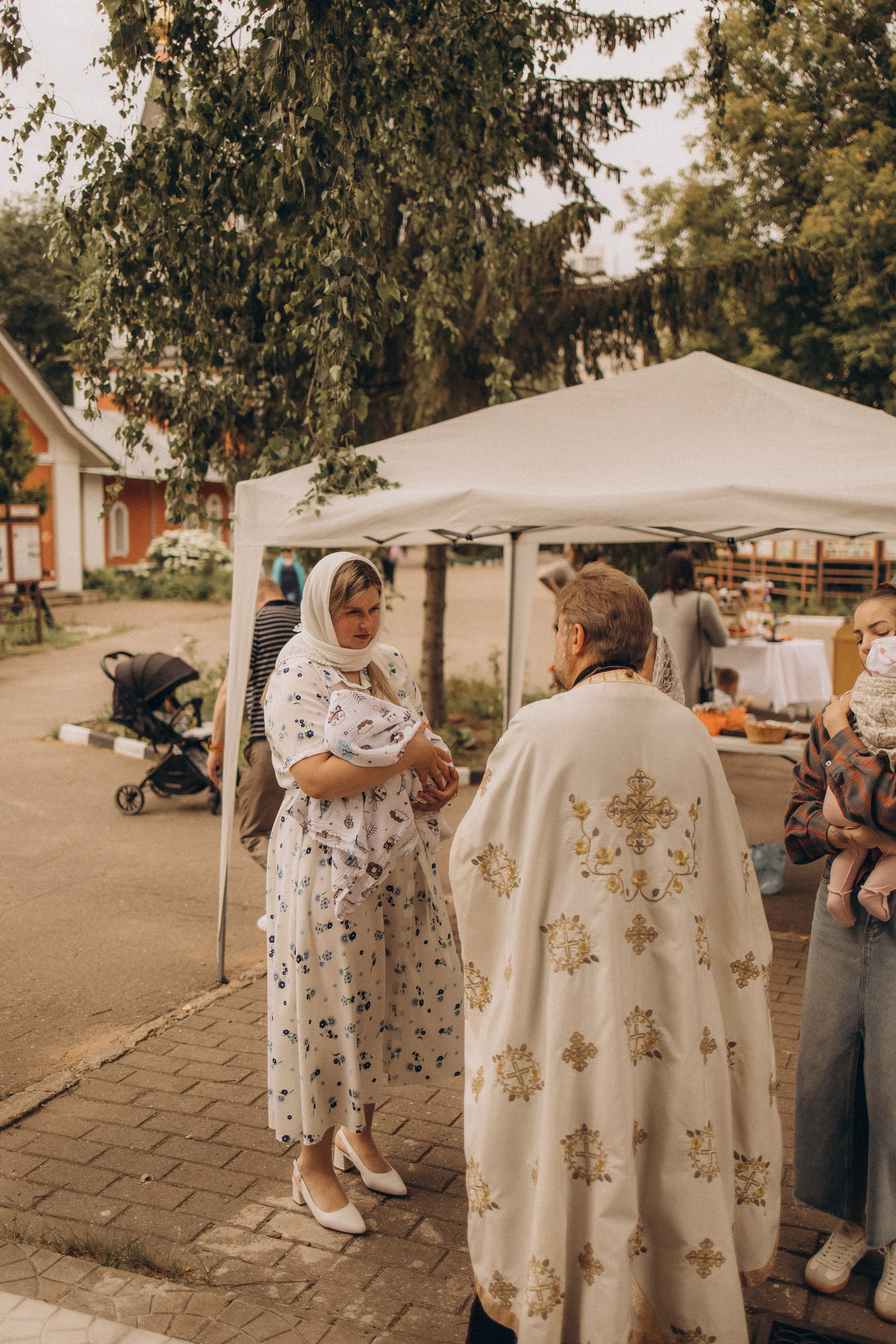 Крещение Леона. Семейный фотограф в Москве Аникина Наталья