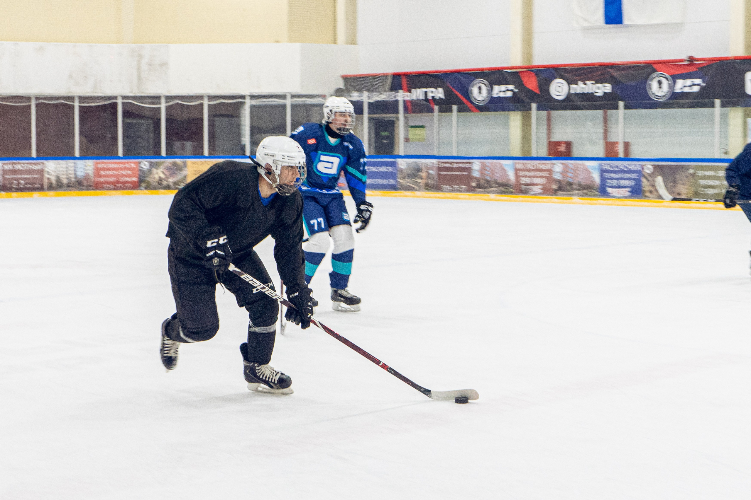 Тренировка по хоккею «ЦМКБ «Алмаз»