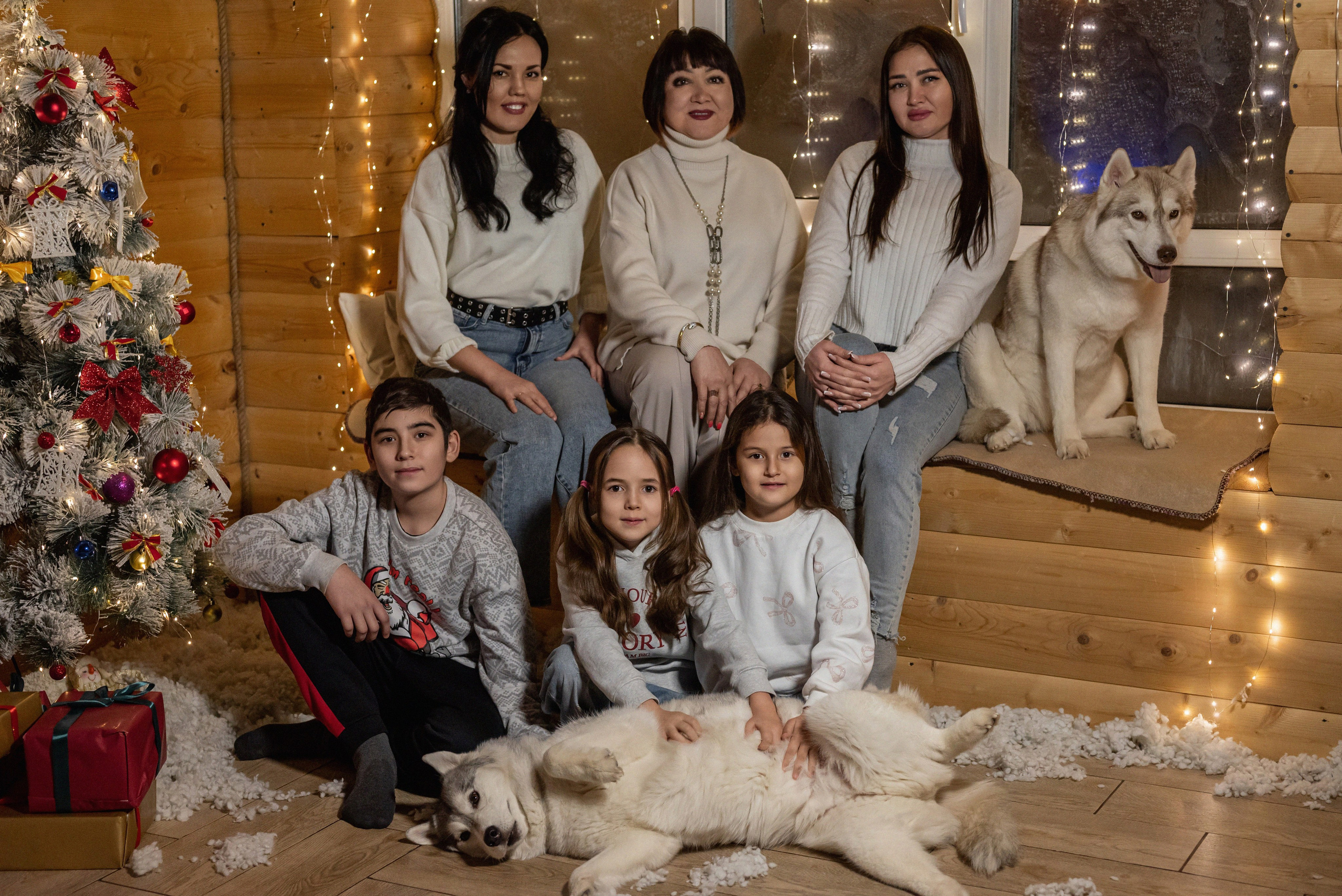 Фотопроект с хаски 2025 г. Фотограф в городе Салават