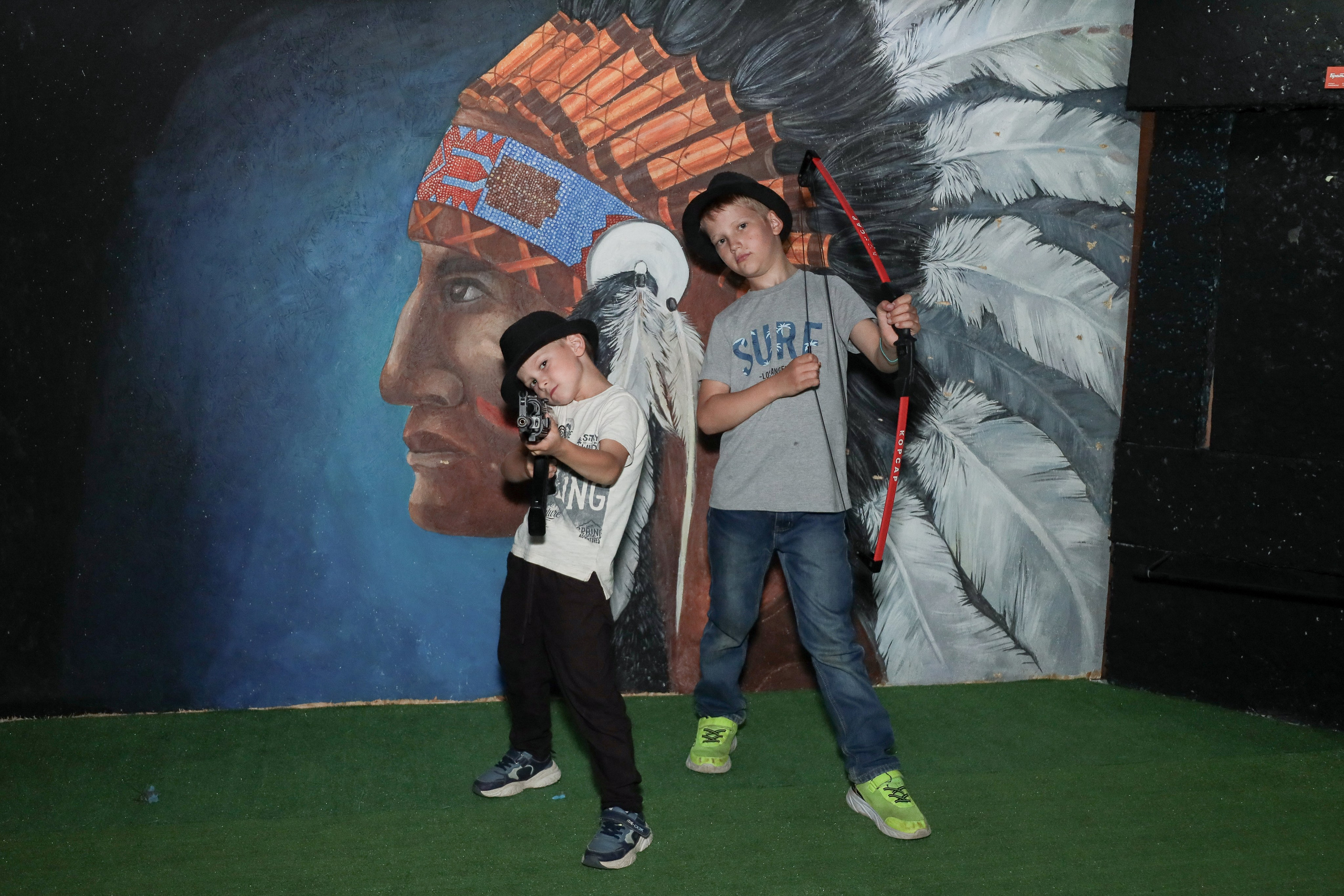 День рождение в стрелковом клубе. Фотограф Надршина Лилия