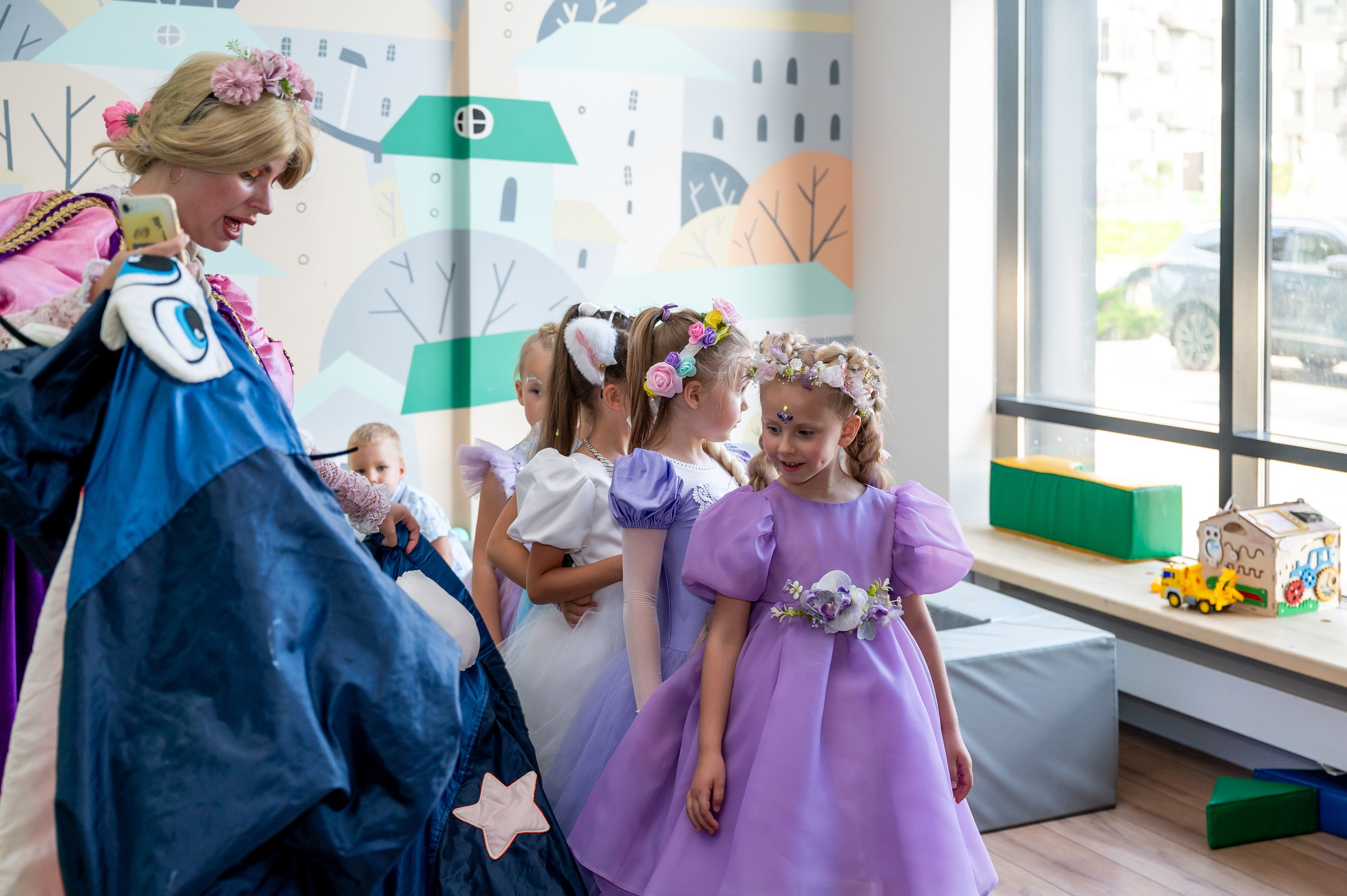 ДР в лофте с фокусником