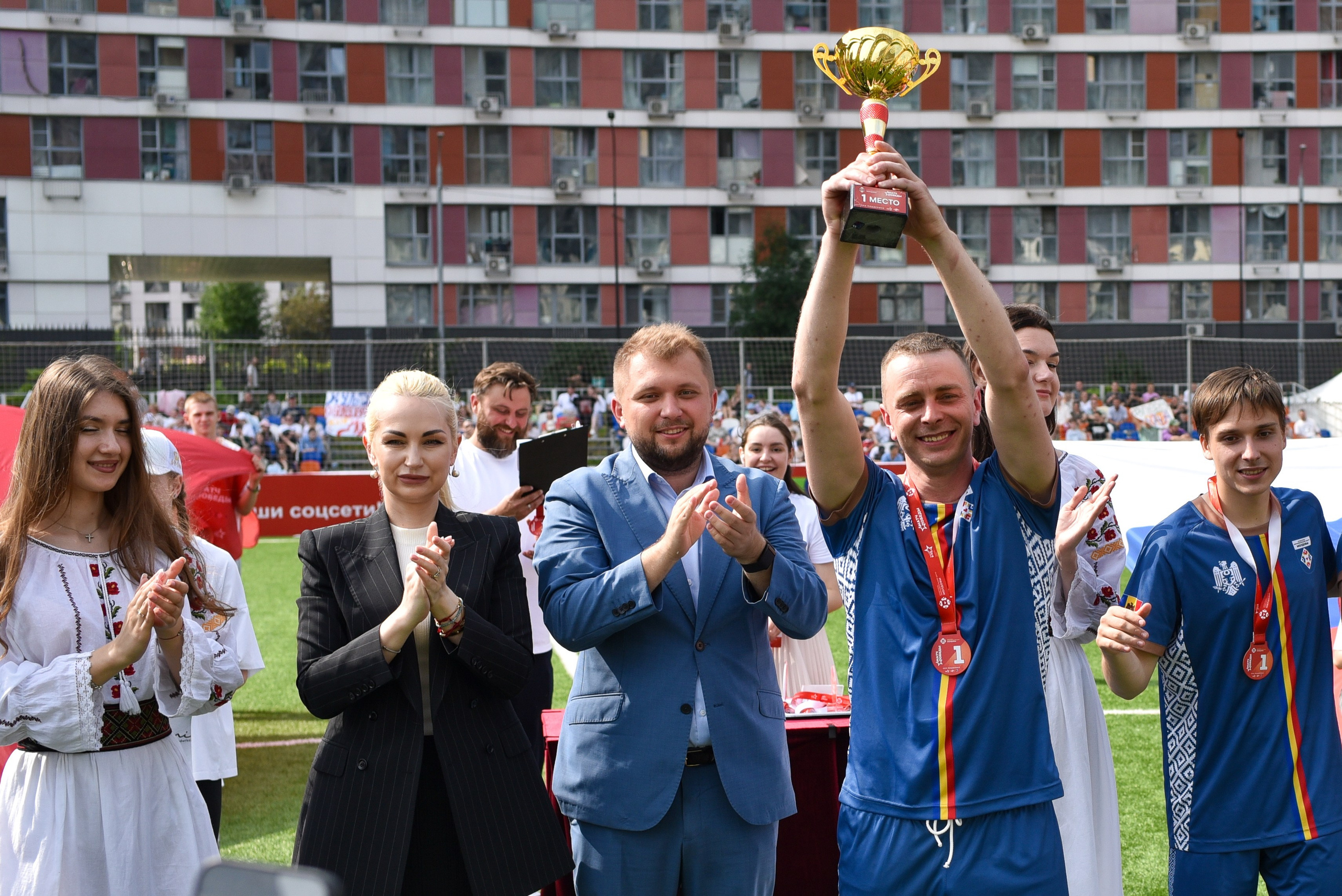 Матч Победы — Легенды «Спартака» против сборной Молдавии. Главная