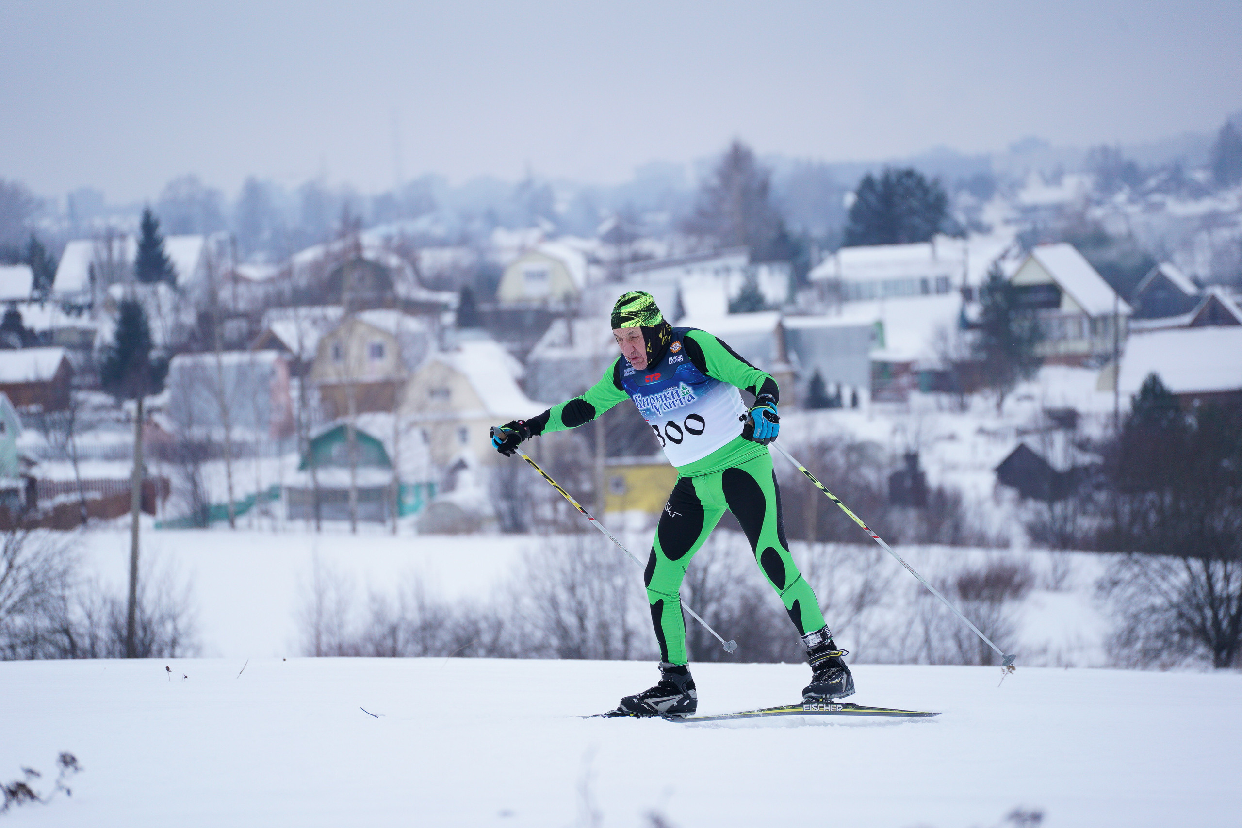 Лыжный марафон Кирики-Улита (Вологодская область). Репортажный фотограф Сергей Сажин г. Ярославль