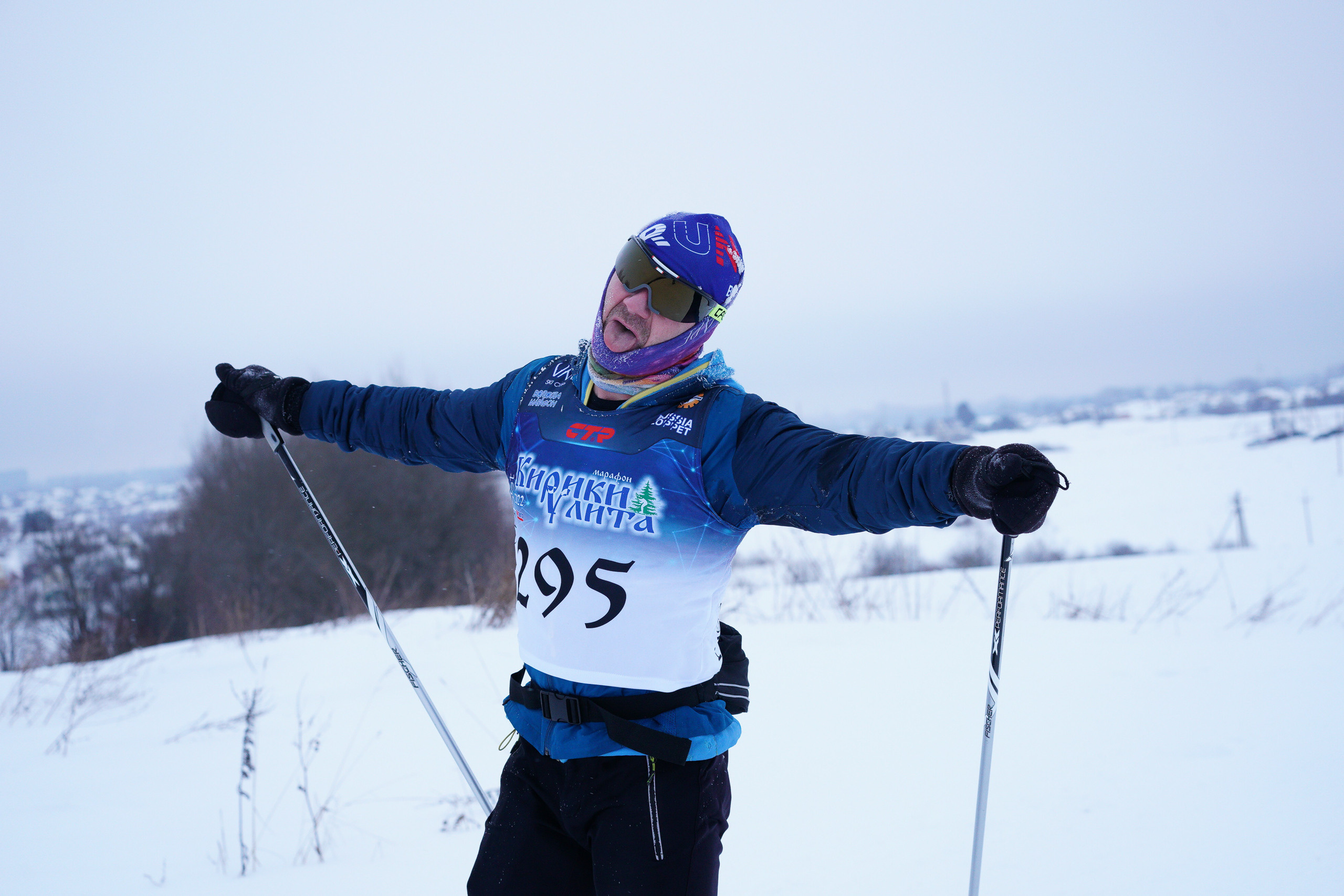 Лыжный марафон Кирики-Улита (Вологодская область). Репортажный фотограф Сергей Сажин г. Ярославль