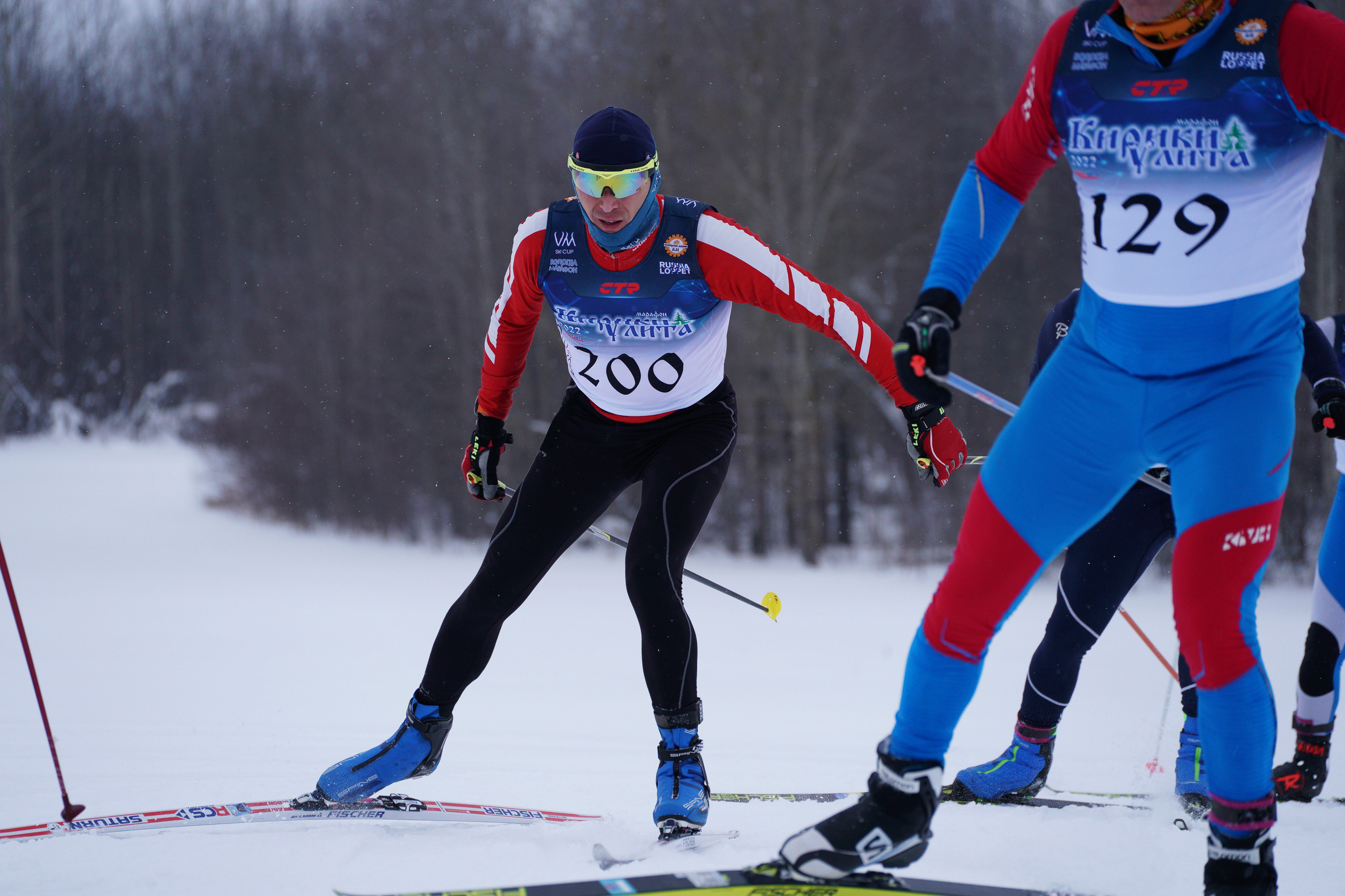 Лыжный марафон Кирики-Улита (Вологодская область). Репортажный фотограф Сергей Сажин г. Ярославль