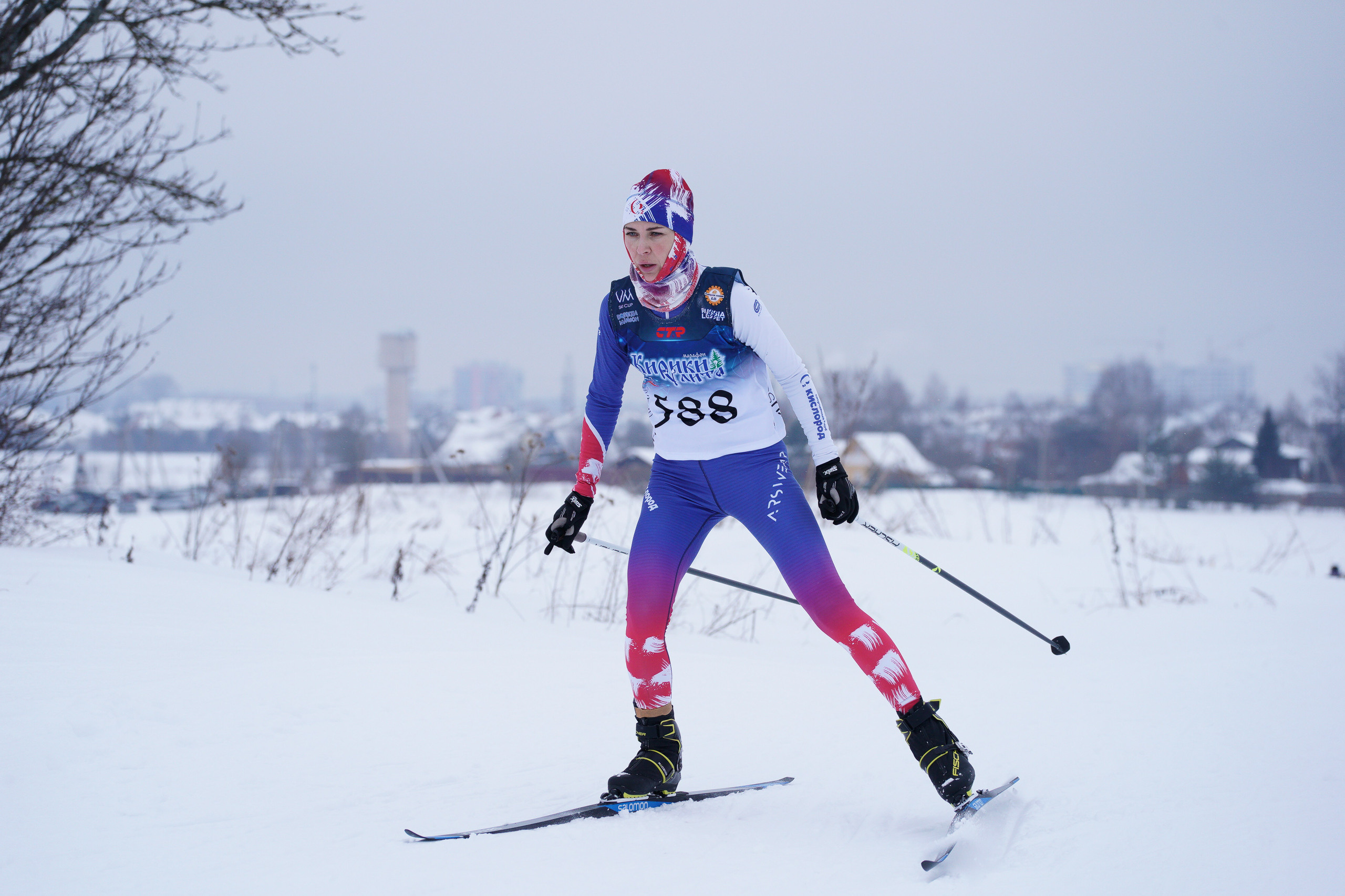 Лыжный марафон Кирики-Улита (Вологодская область). Репортажный фотограф Сергей Сажин г. Ярославль