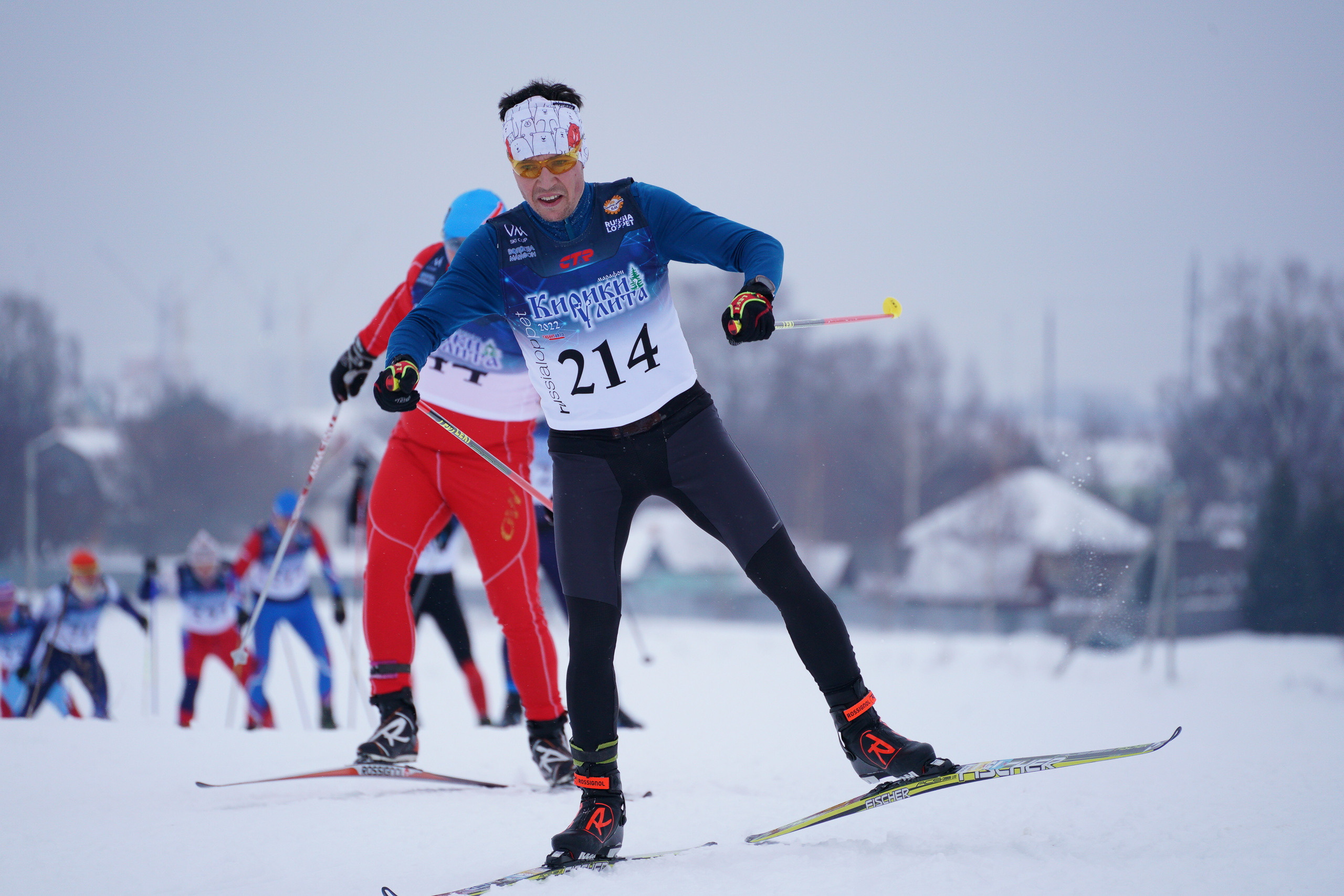 Лыжный марафон Кирики-Улита (Вологодская область). Репортажный фотограф Сергей Сажин г. Ярославль