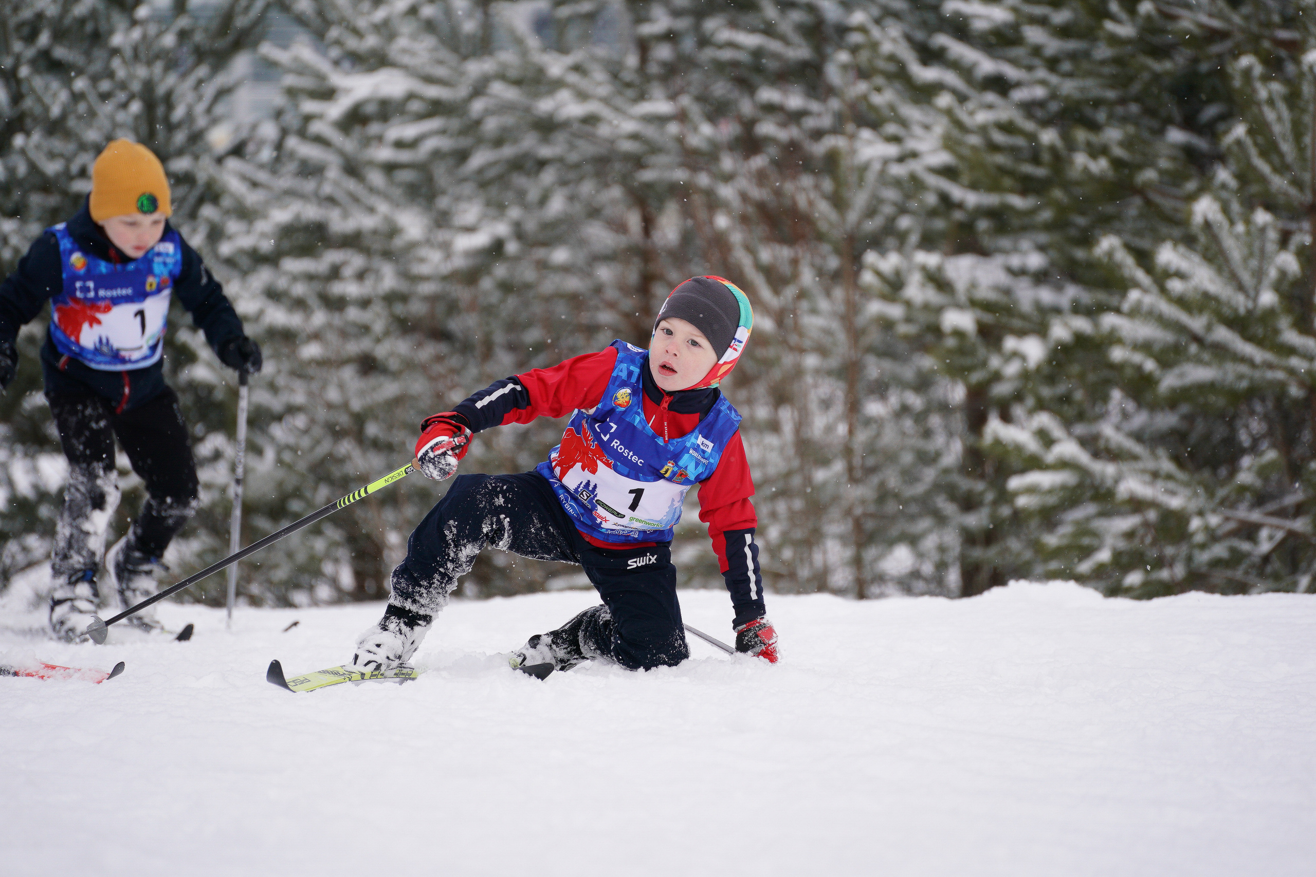 Дёминский лыжный марафон. Репортажный фотограф Сергей Сажин г. Ярославль