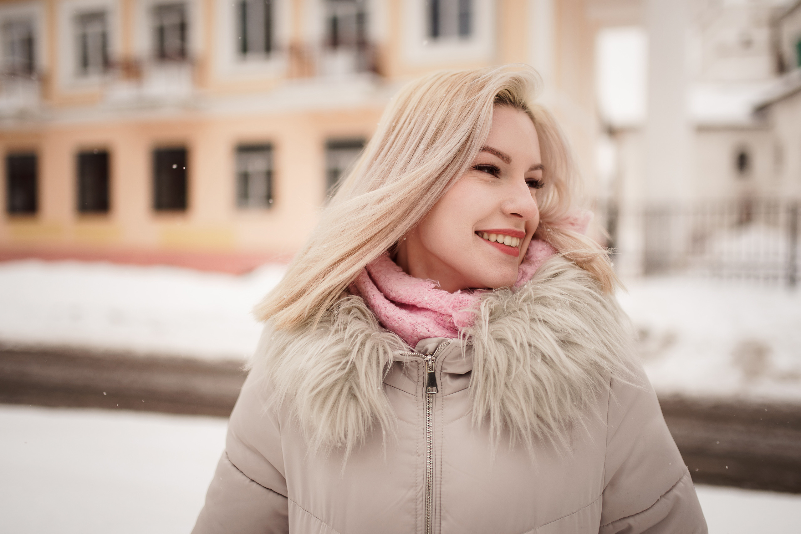 Зимняя фотопрогулка Татьяна. Репортажный фотограф Сергей Сажин г. Ярославль