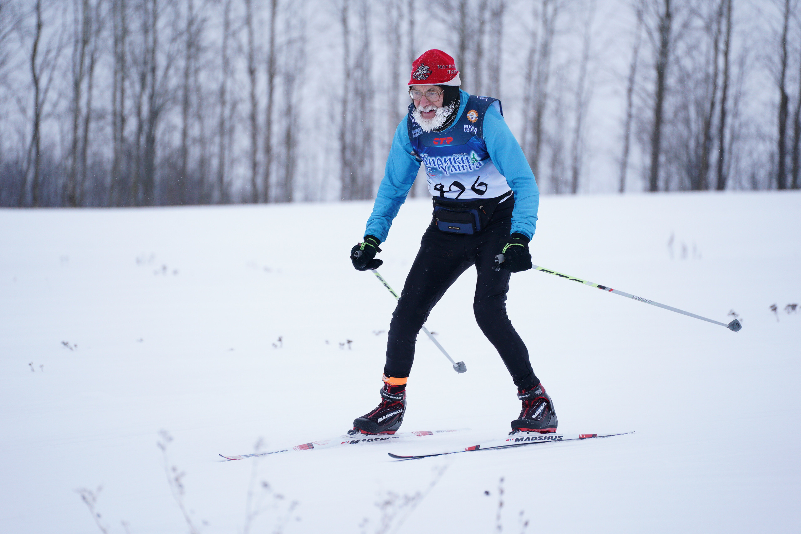 Лыжный марафон Кирики-Улита (Вологодская область). Репортажный фотограф Сергей Сажин г. Ярославль