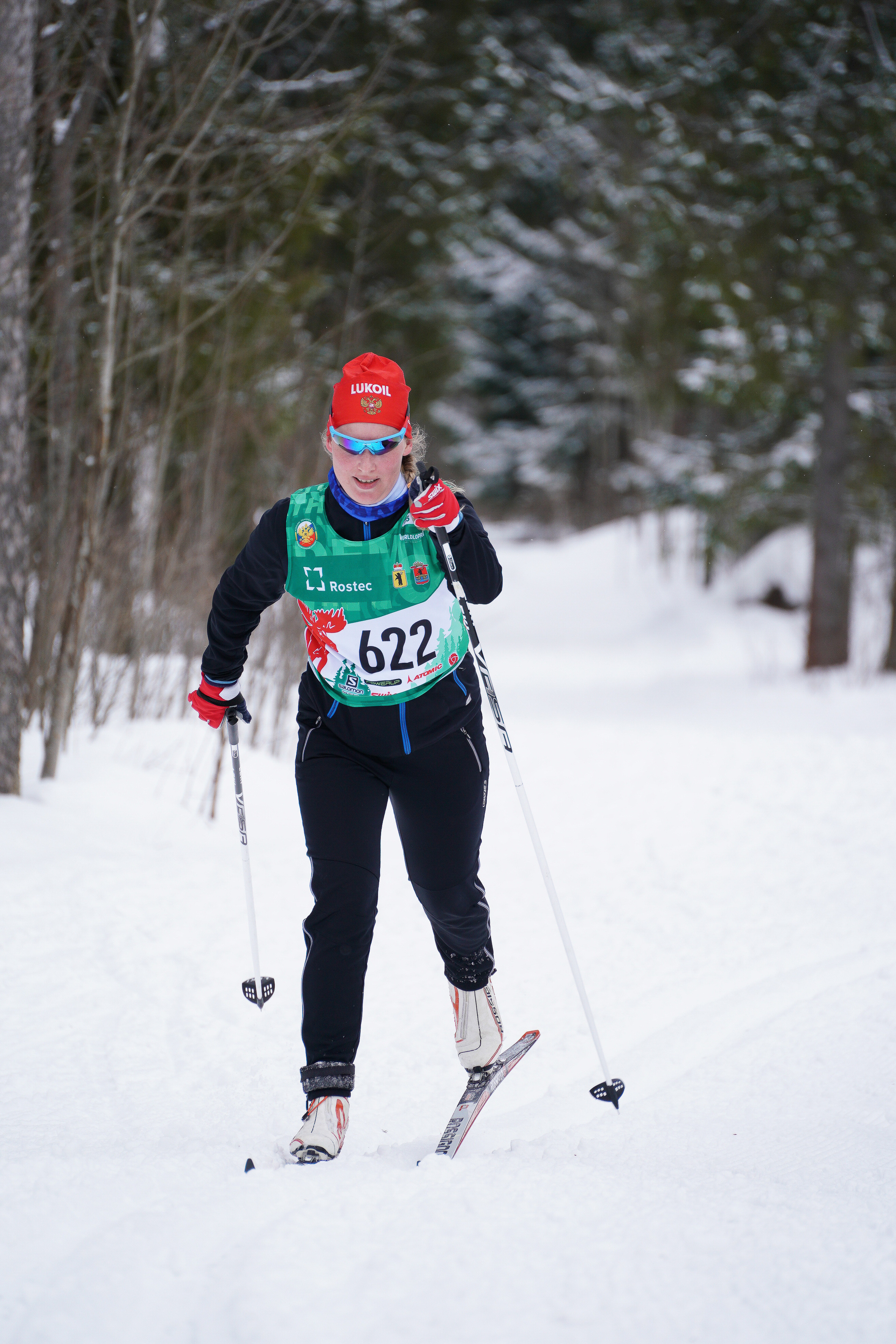 Дёминский лыжный марафон. Репортажный фотограф Сергей Сажин г. Ярославль