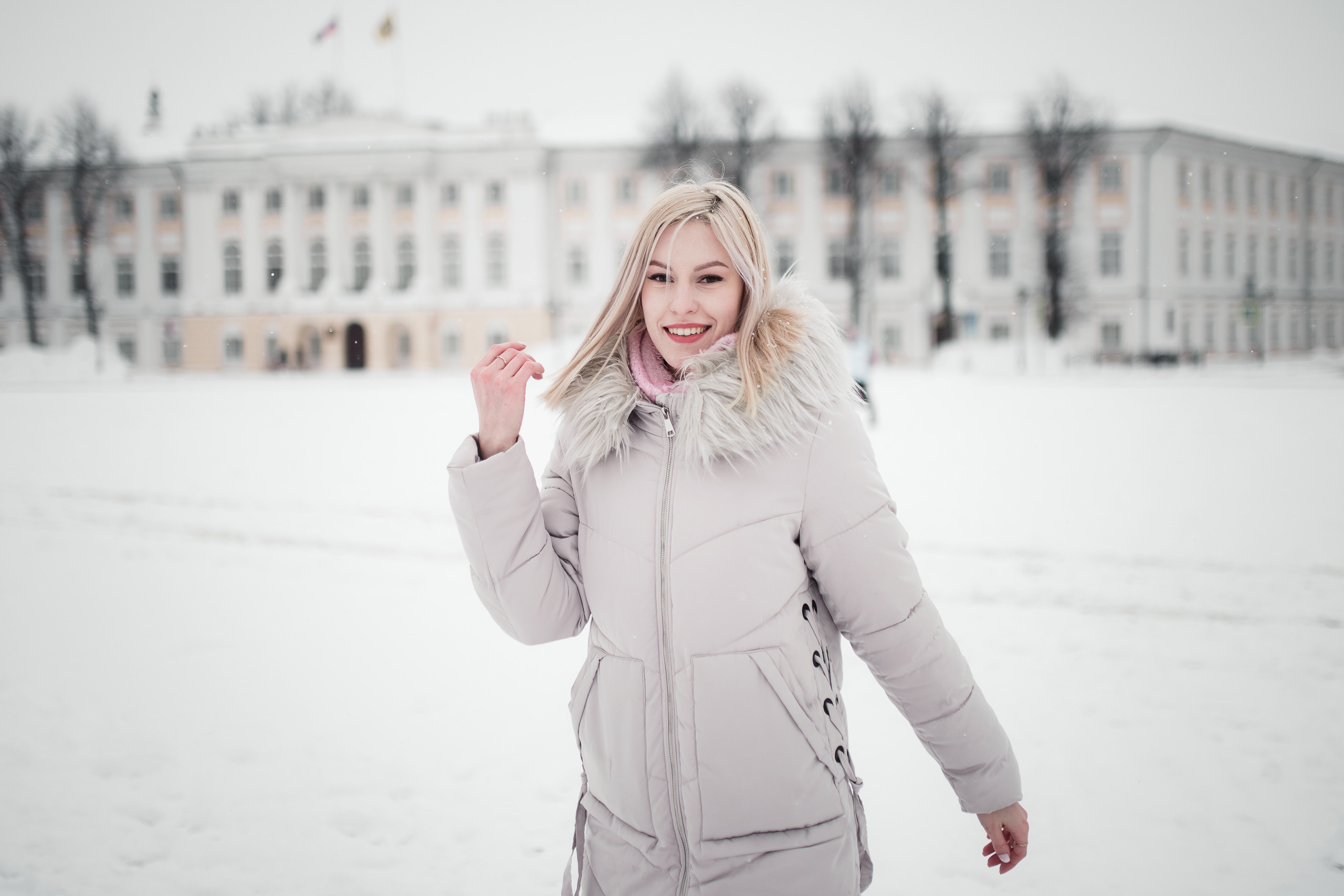 Зимняя фотопрогулка Татьяна. Репортажный фотограф Сергей Сажин г. Ярославль