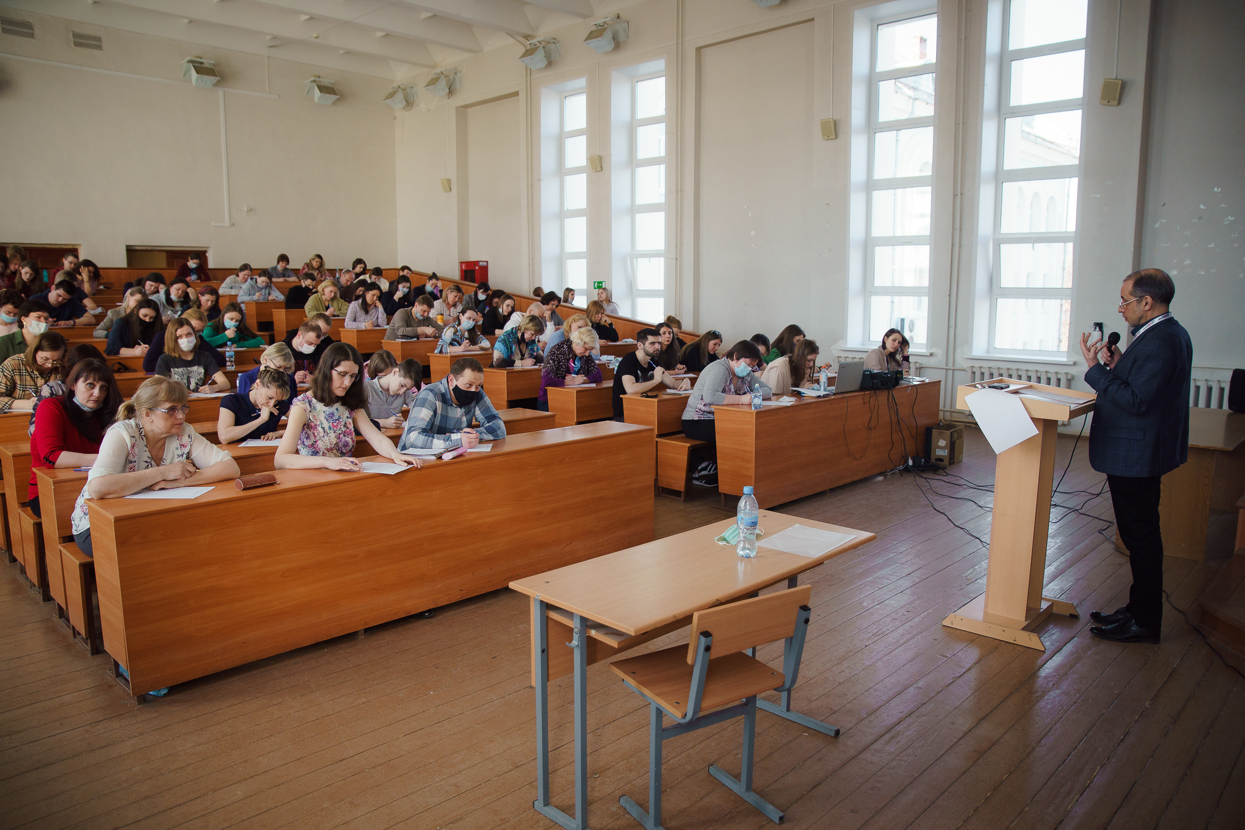 Тотальный диктант 2021. Репортажный фотограф Сергей Сажин г. Ярославль
